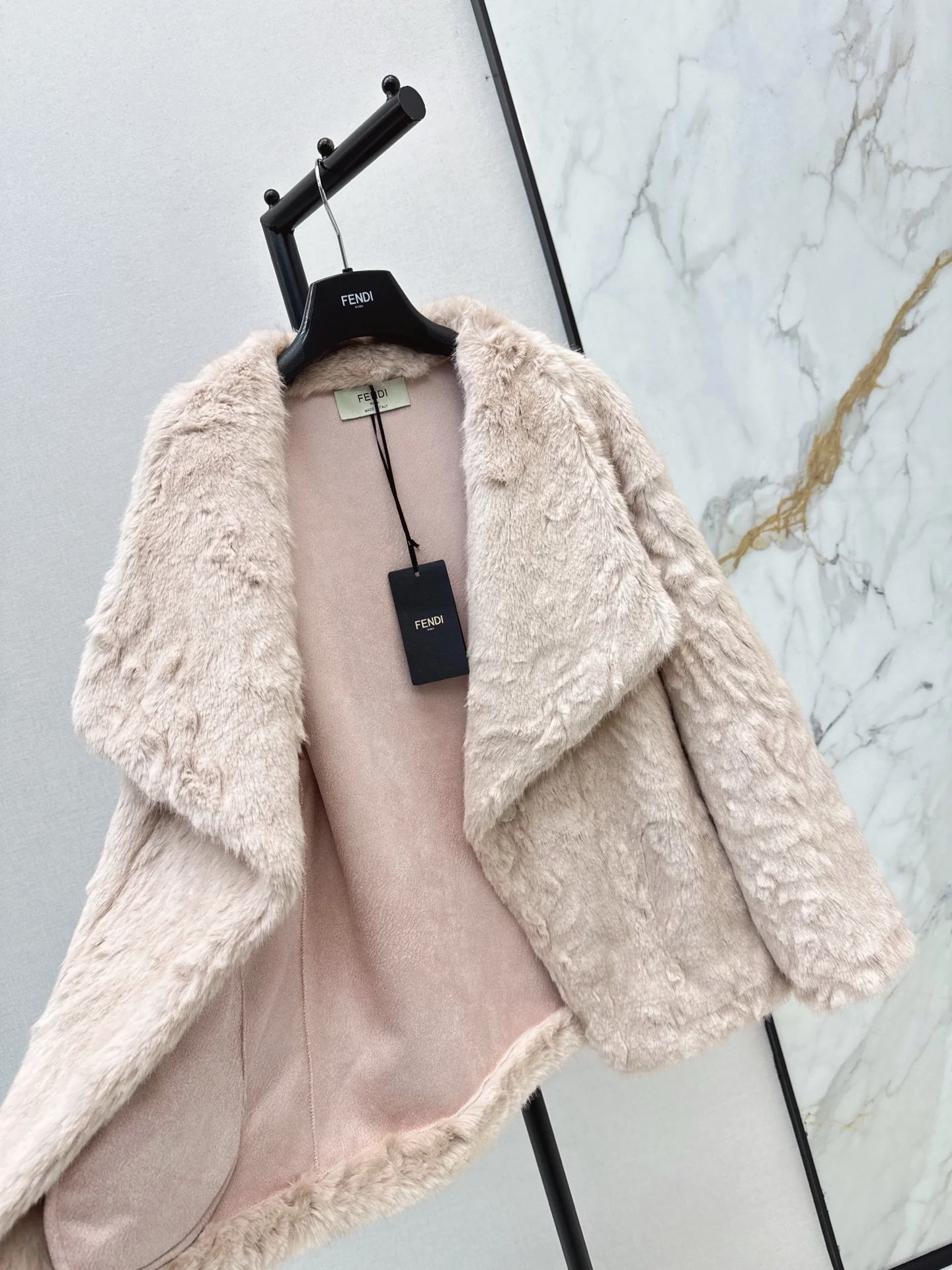 Fend 25fw fur fleece jacket