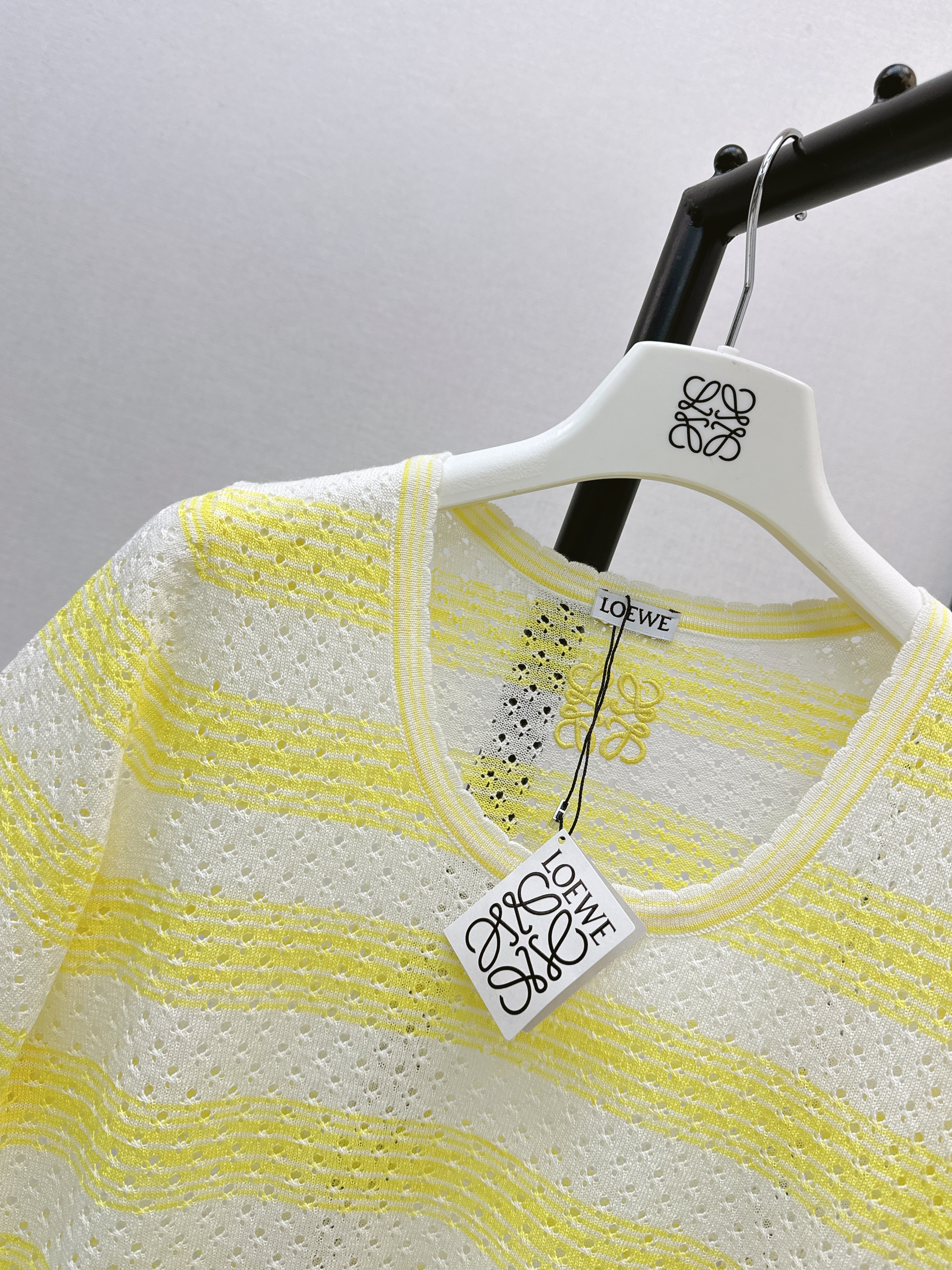 Loe 26ss stripe knitwear