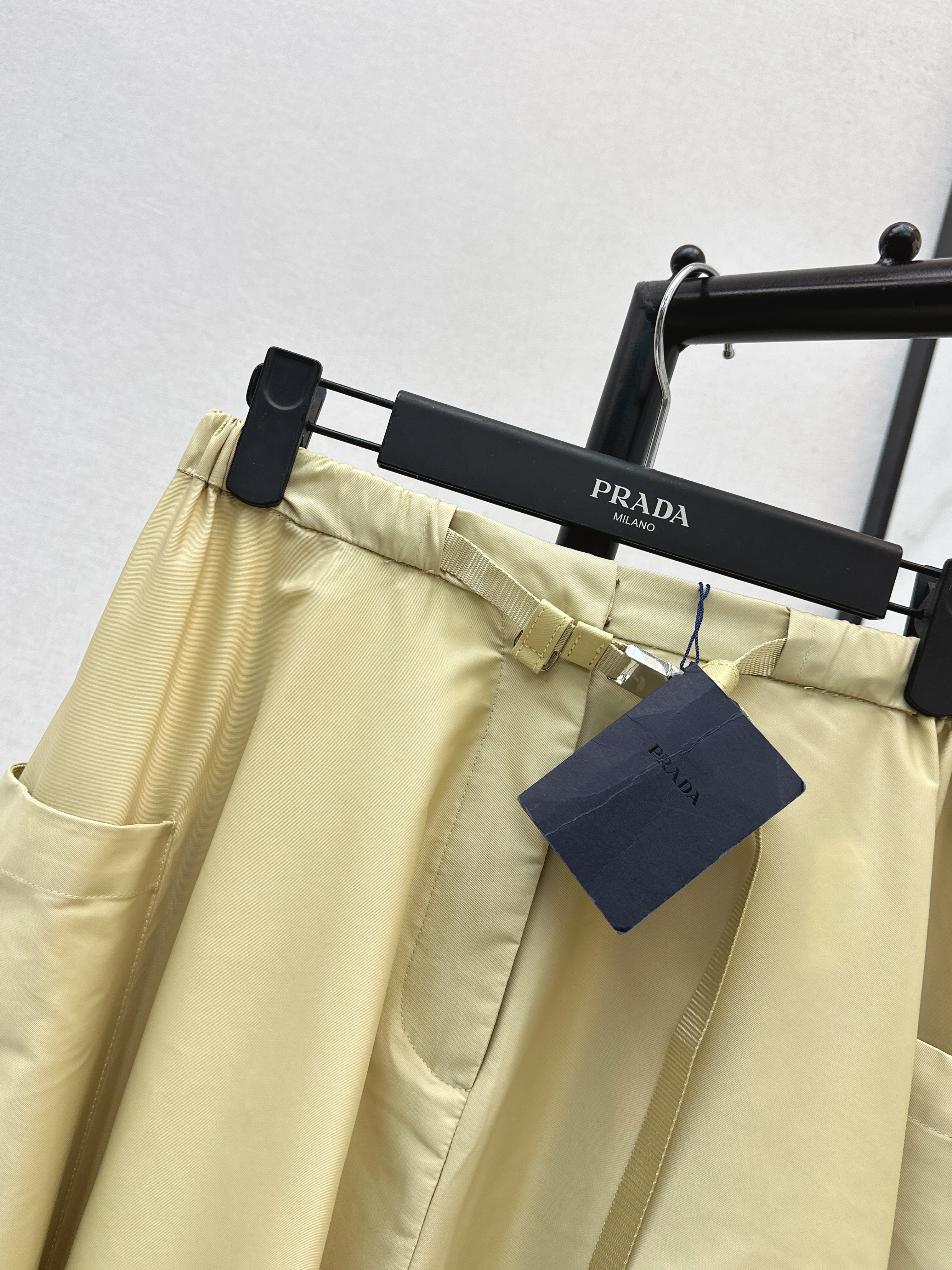 Pra 26ss pleated skirt