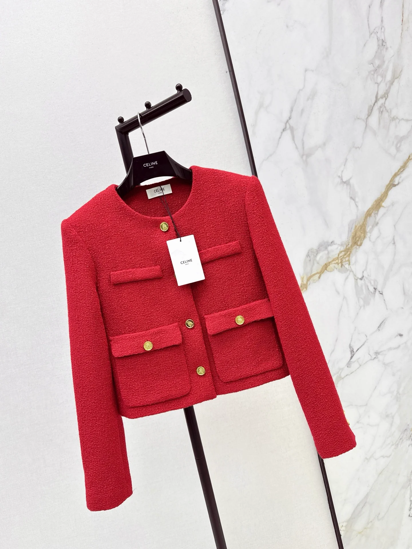 Celi 26ss tweed jacket