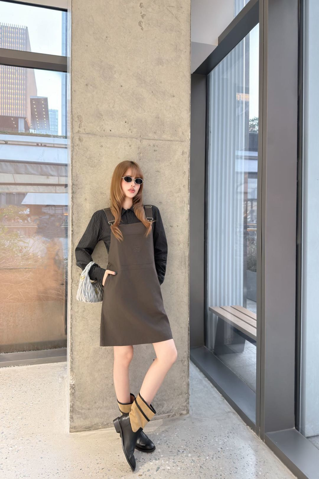 Miu 26ss jumper dress