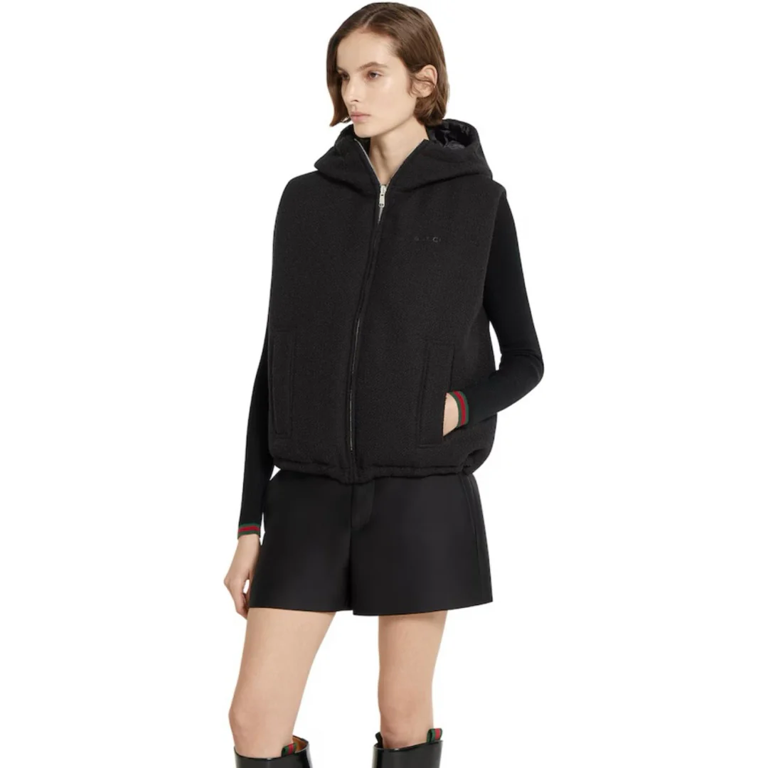 Guc 25fw reversible down vest