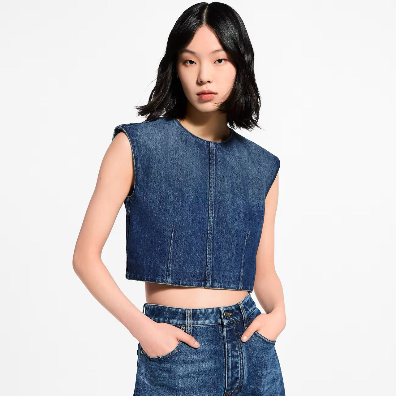 Loui 26ss denim vest