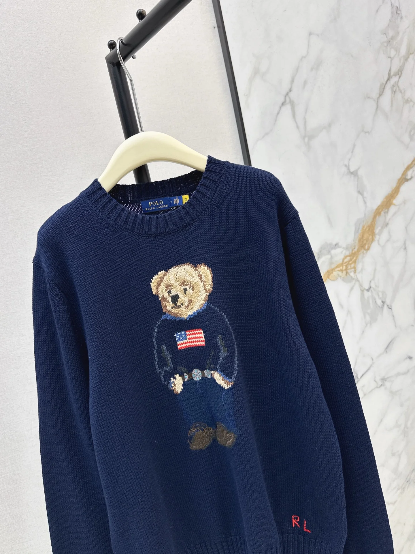 Ralp 26ss embroidery sweater