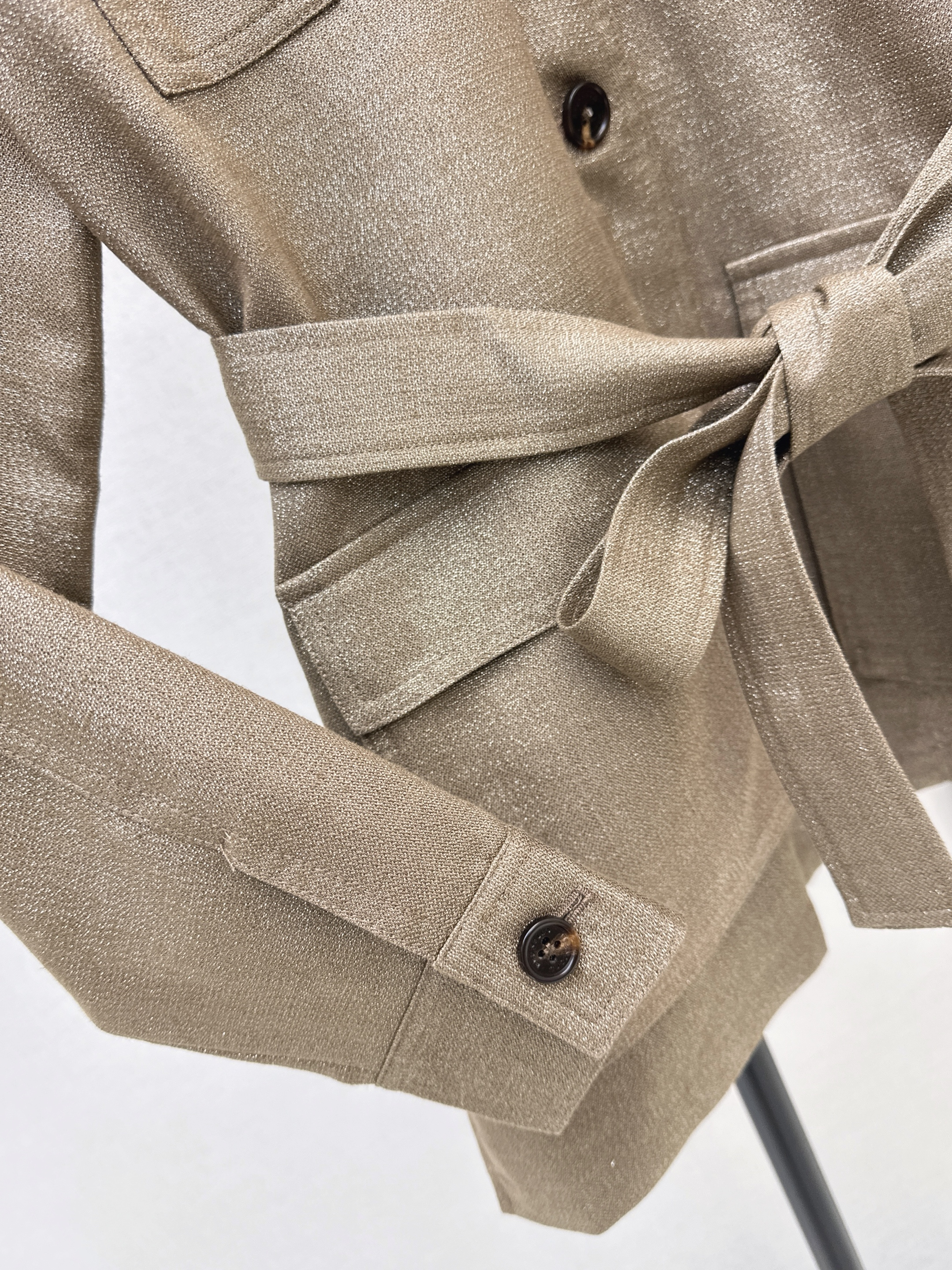 Brun 26ss linen jacket