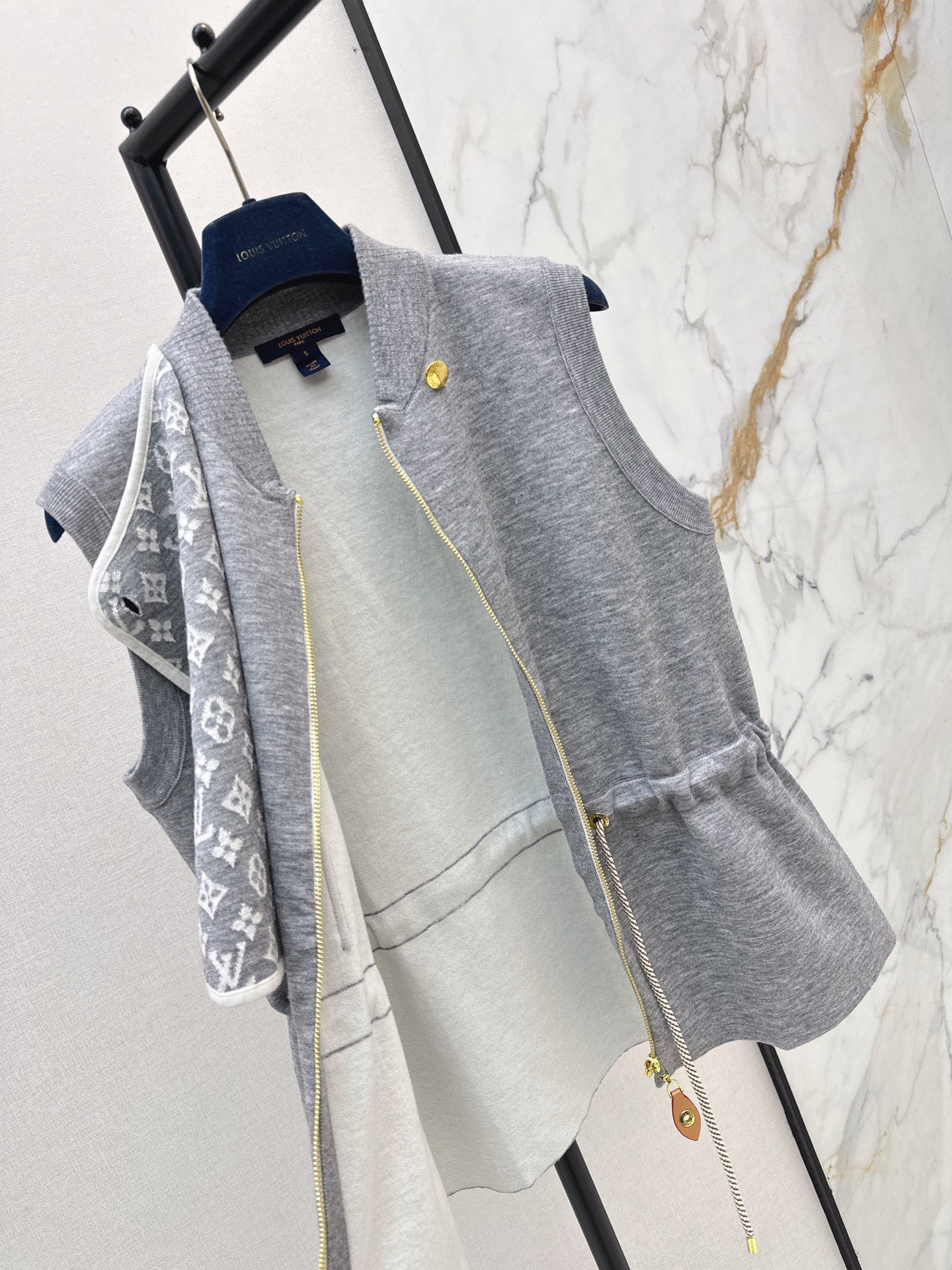 Loui 26ss jacquard vest jacket