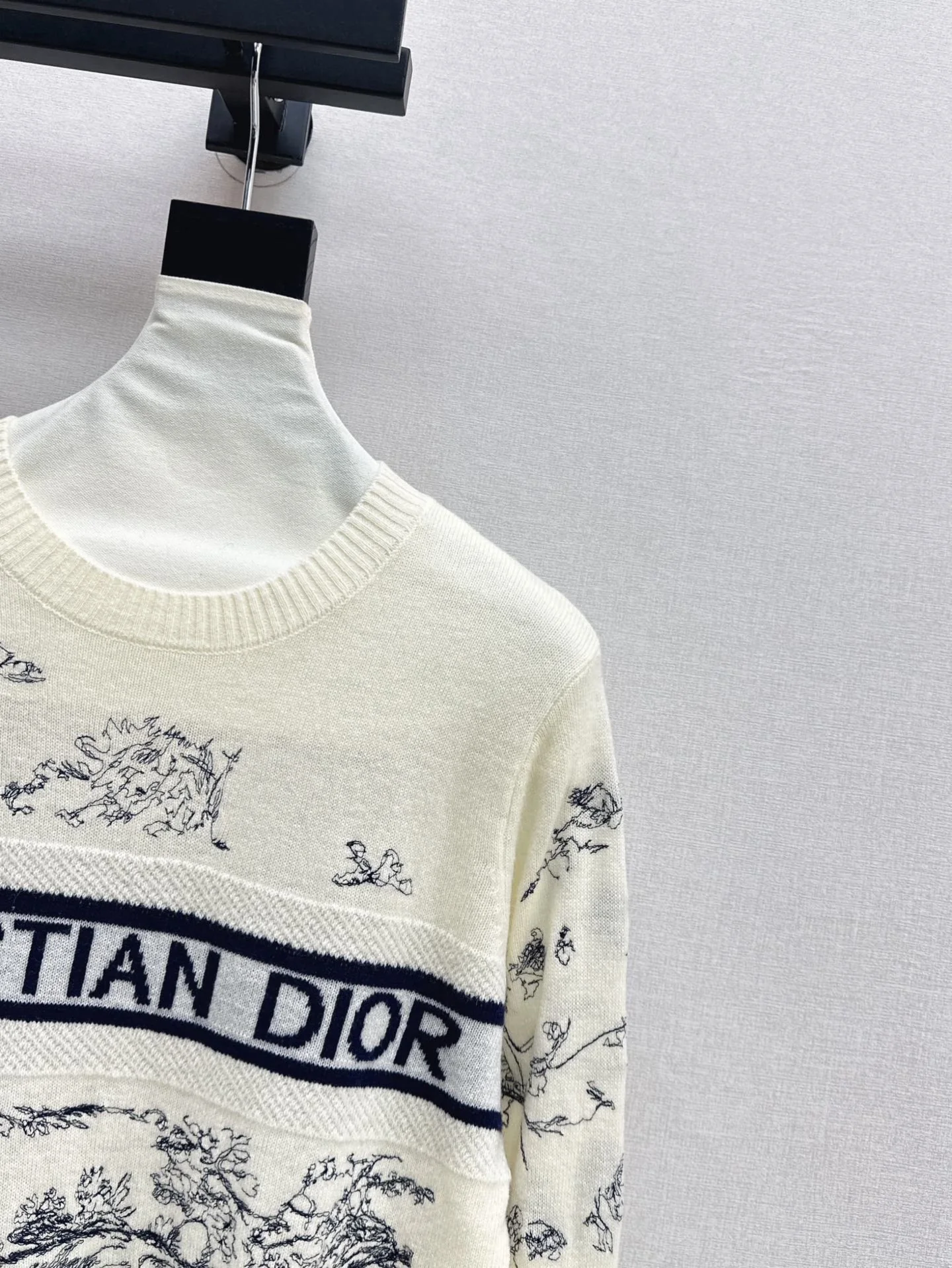 CD 26ss embroidery sweater
