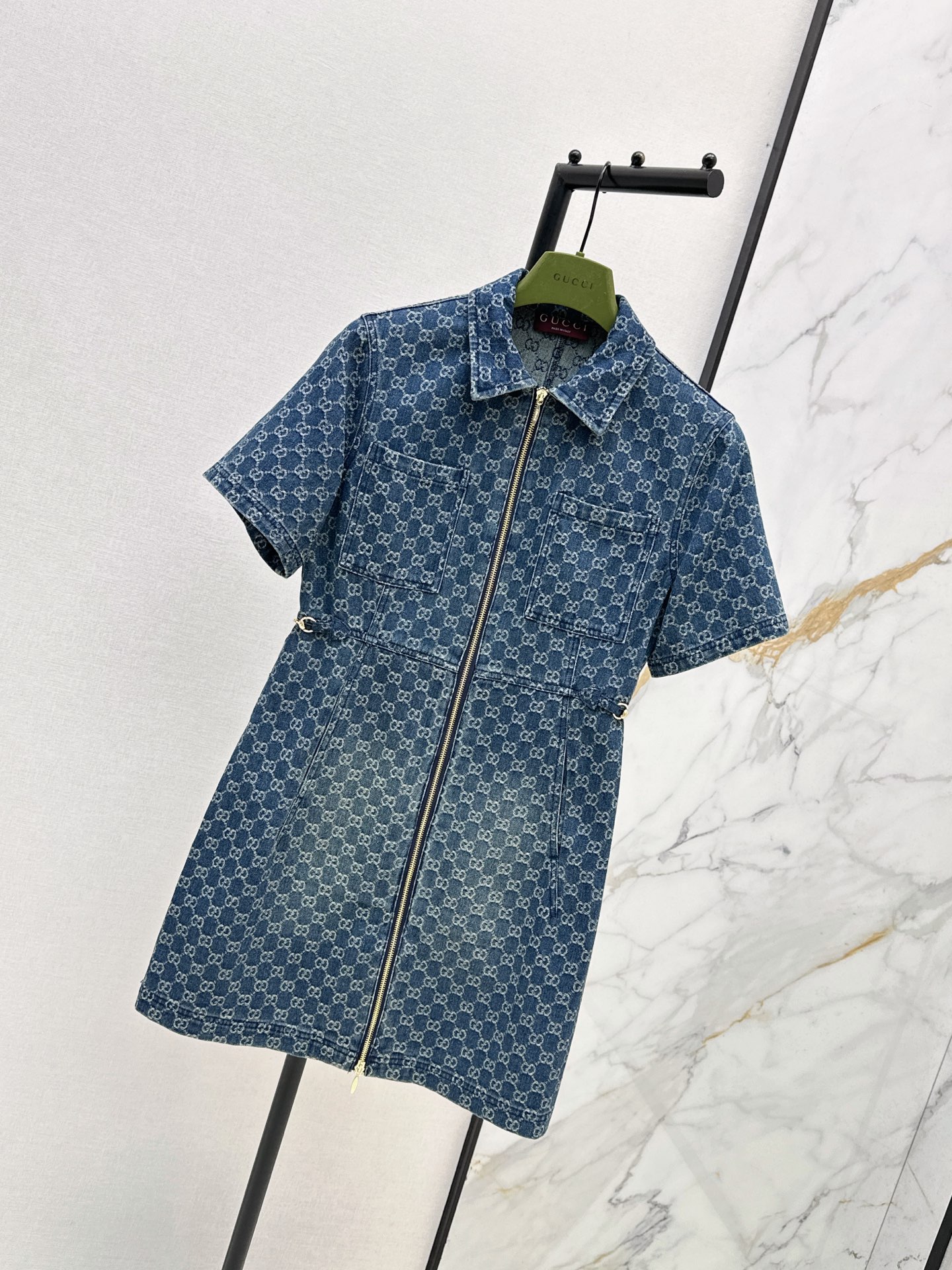 Guc 26ss denim dress