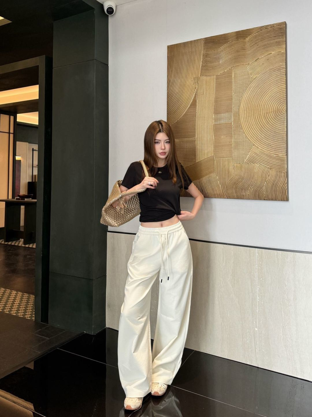 Chan 26ss wide-leg pants