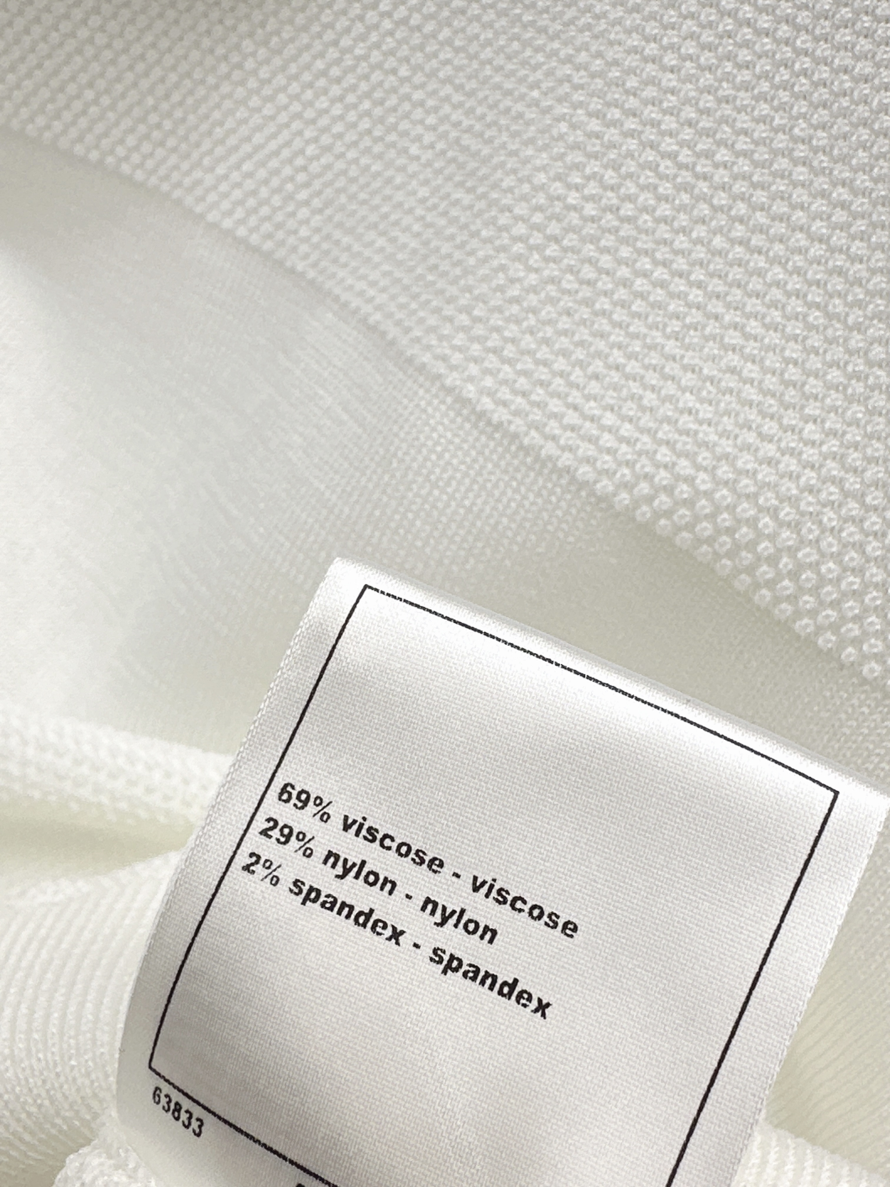 Chan 26ss jacquard polo top