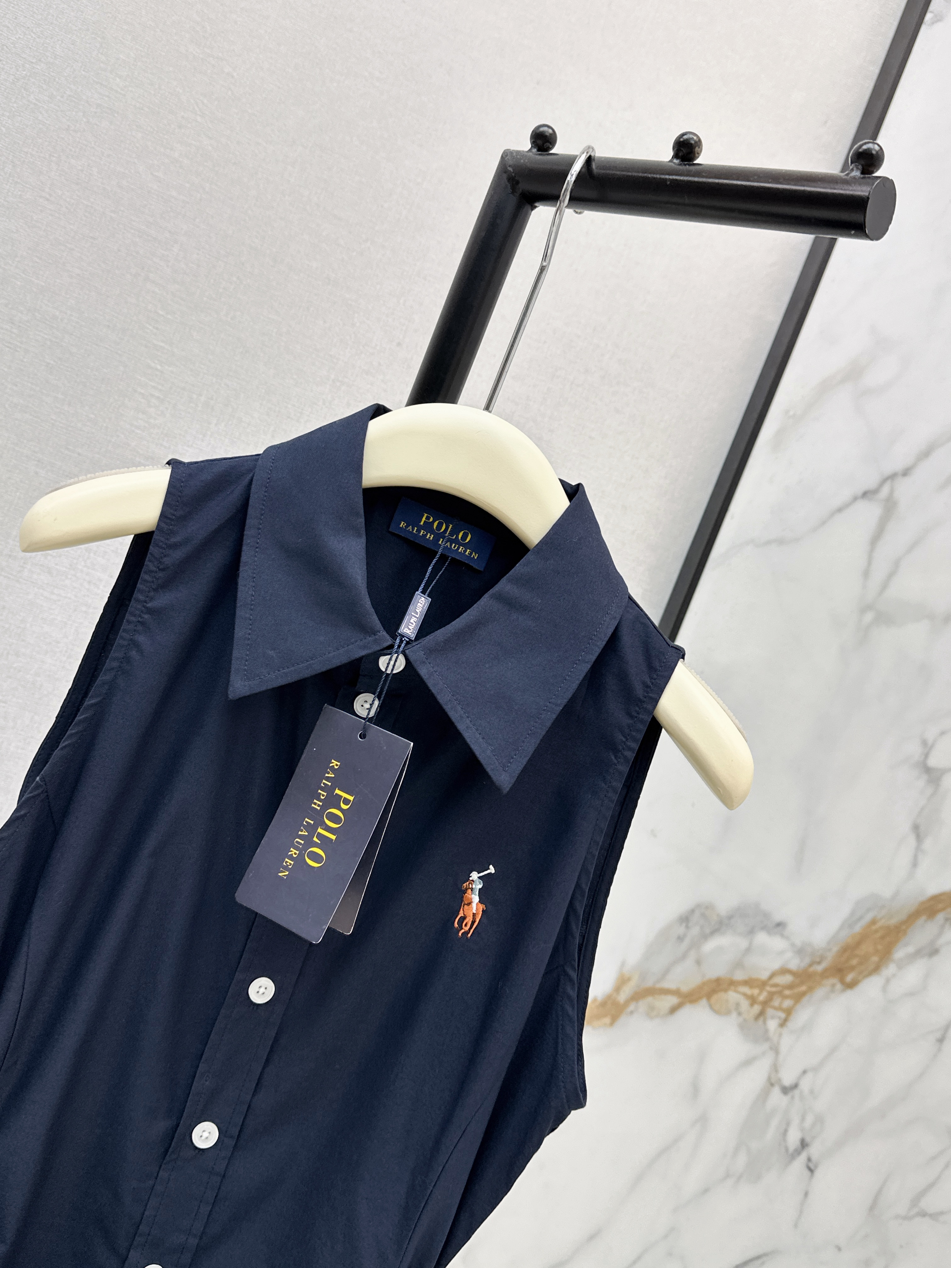 Ralp 26ss sleeveless shirt dress