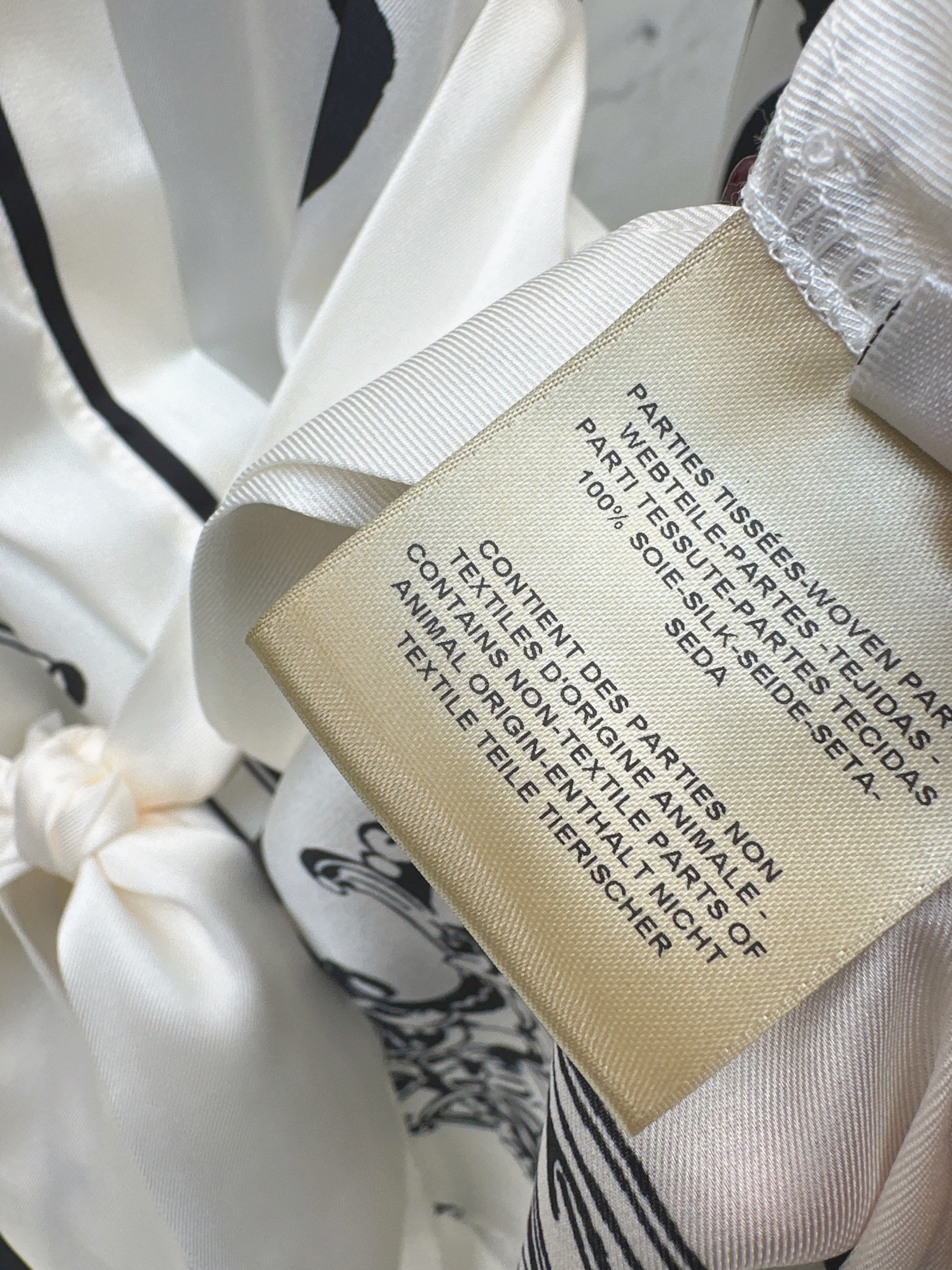 Her 26ss print silk dress