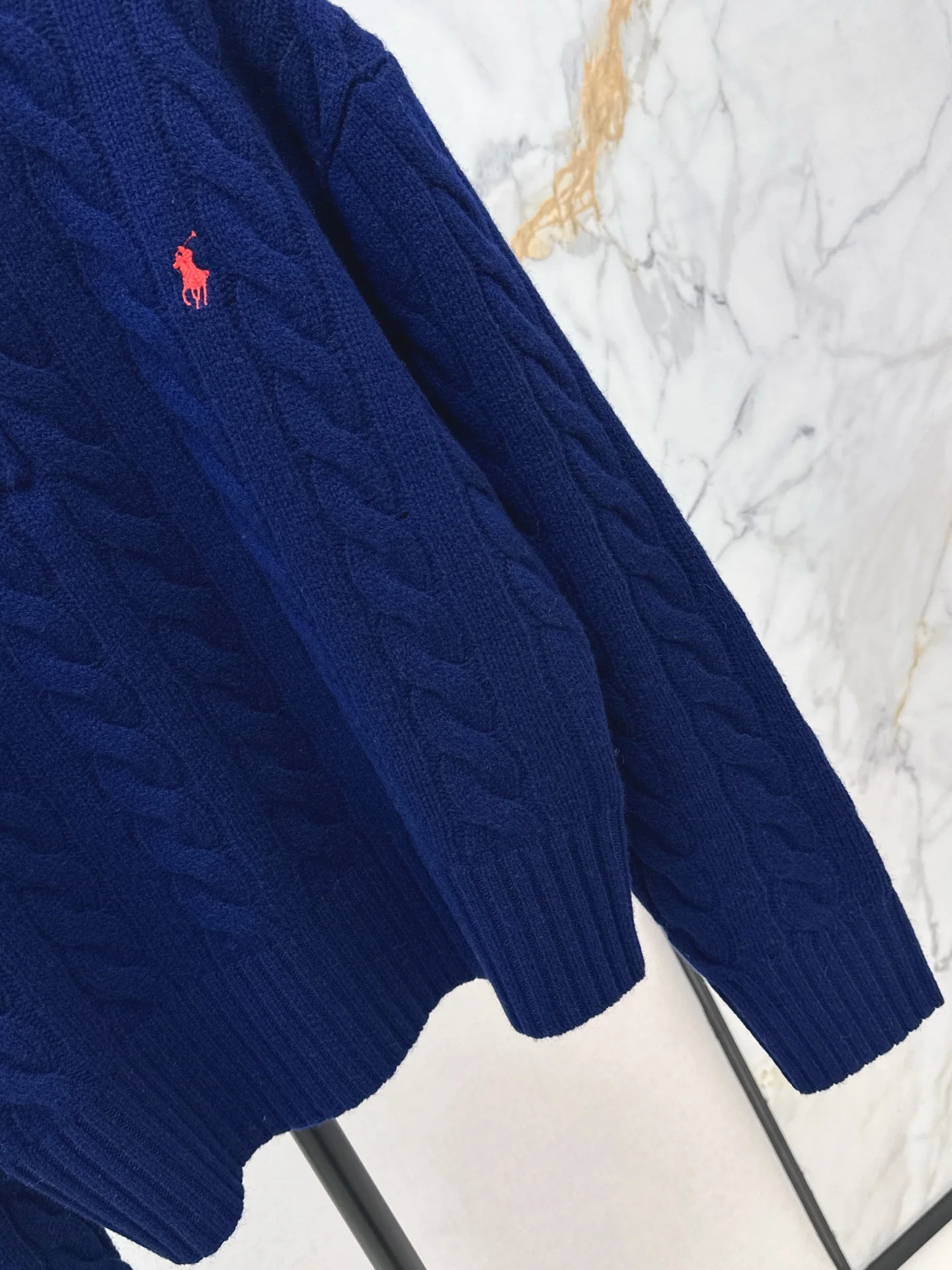 Ralp 25fw cable knit sweater