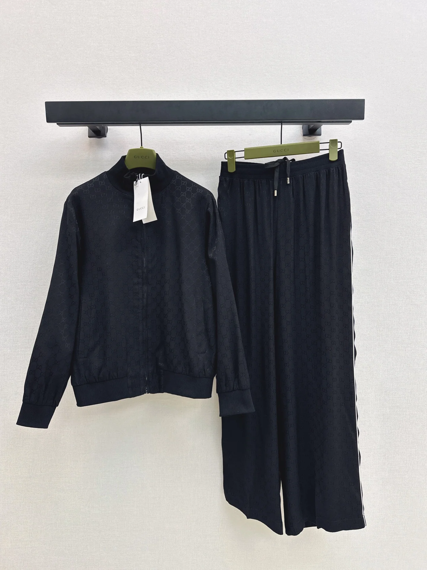 Gucc 25fw jacquard jacket pants set