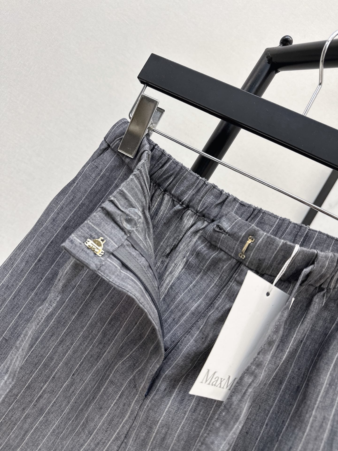Max 26ss stripe suit pants