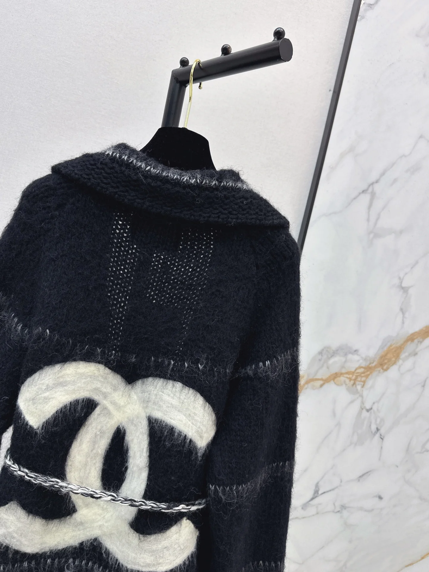 Chan 25fw belted cardigan