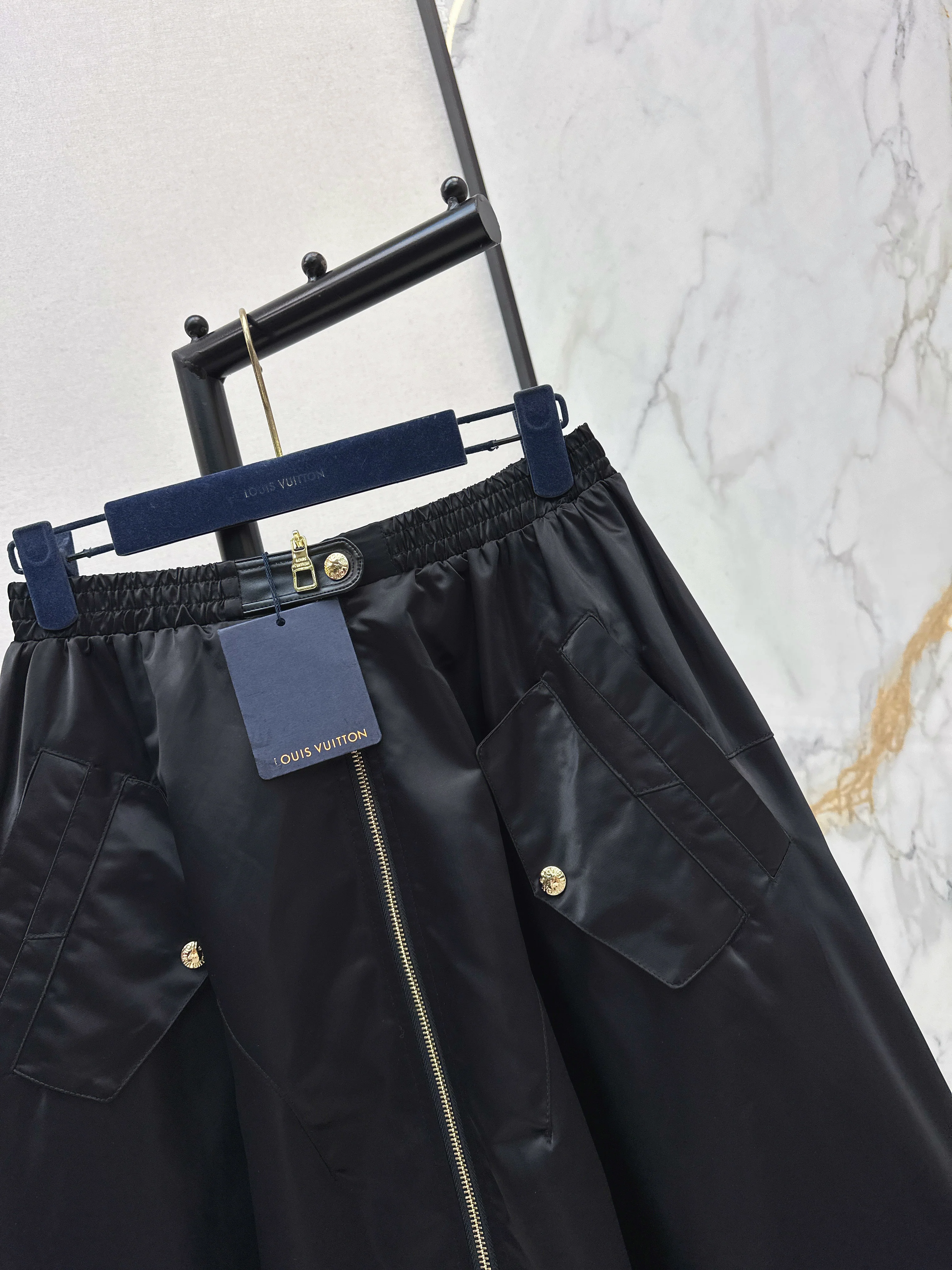 Louis 26ss zip-up skirts