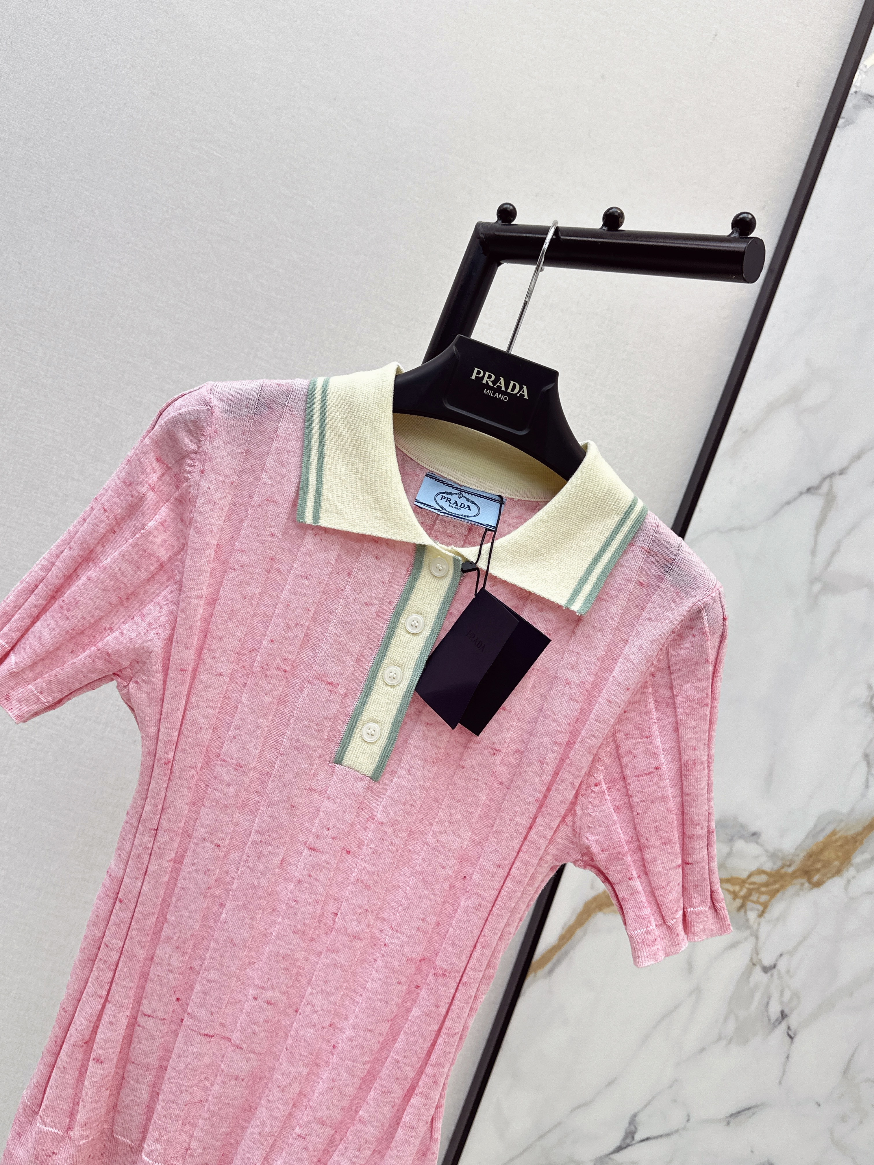 Prad 26ss knit sweater