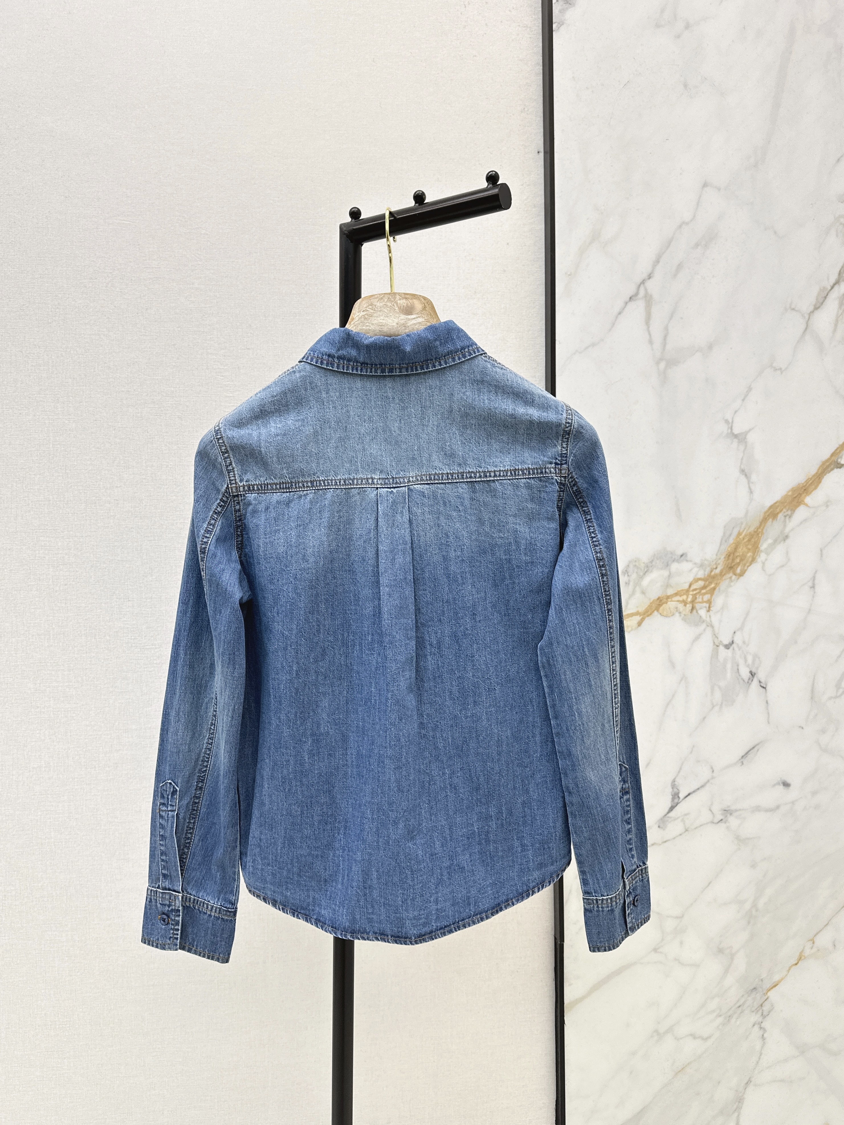 Brun 26ss denim shirt
