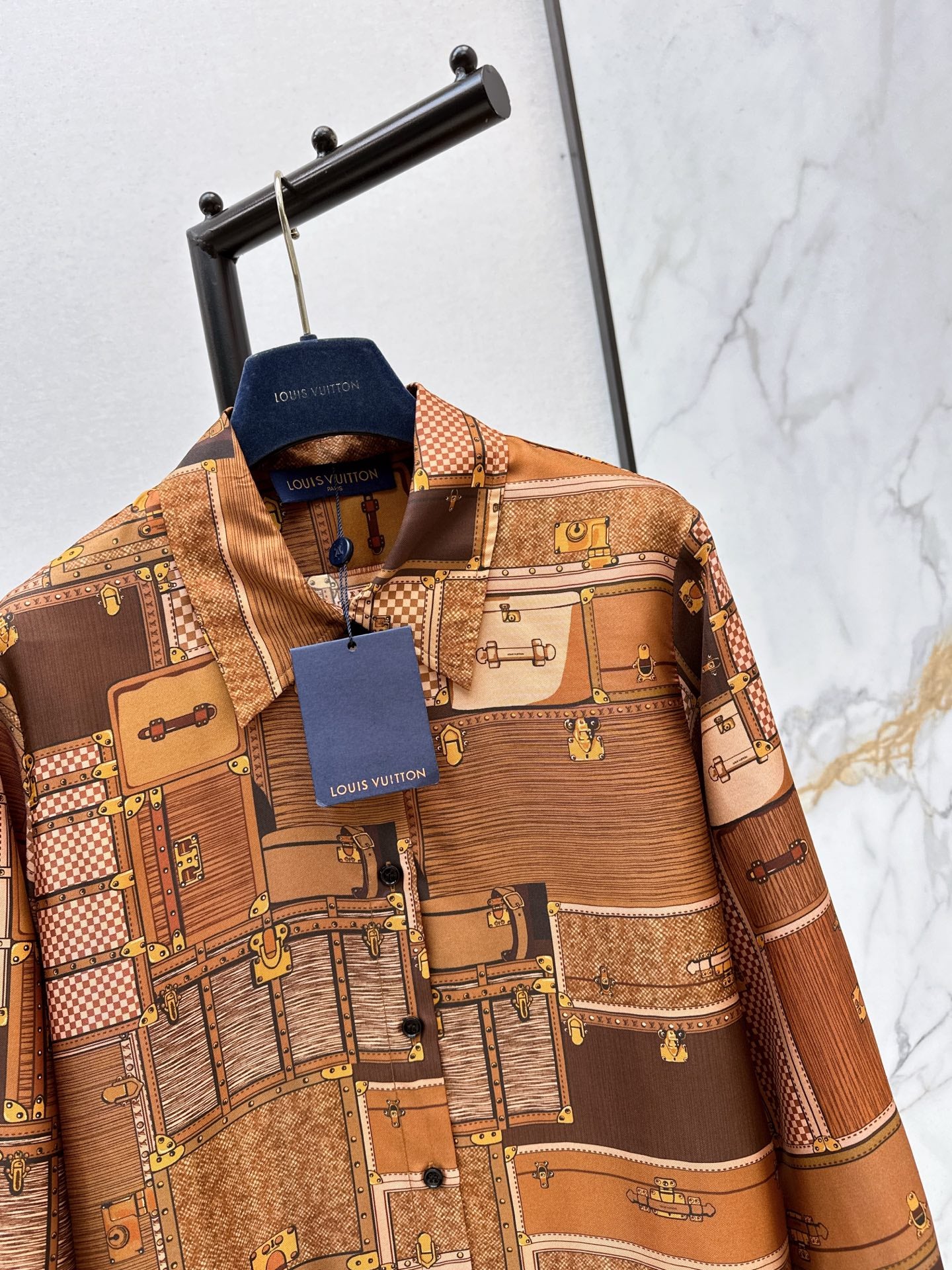 Louis 26ss print shirts