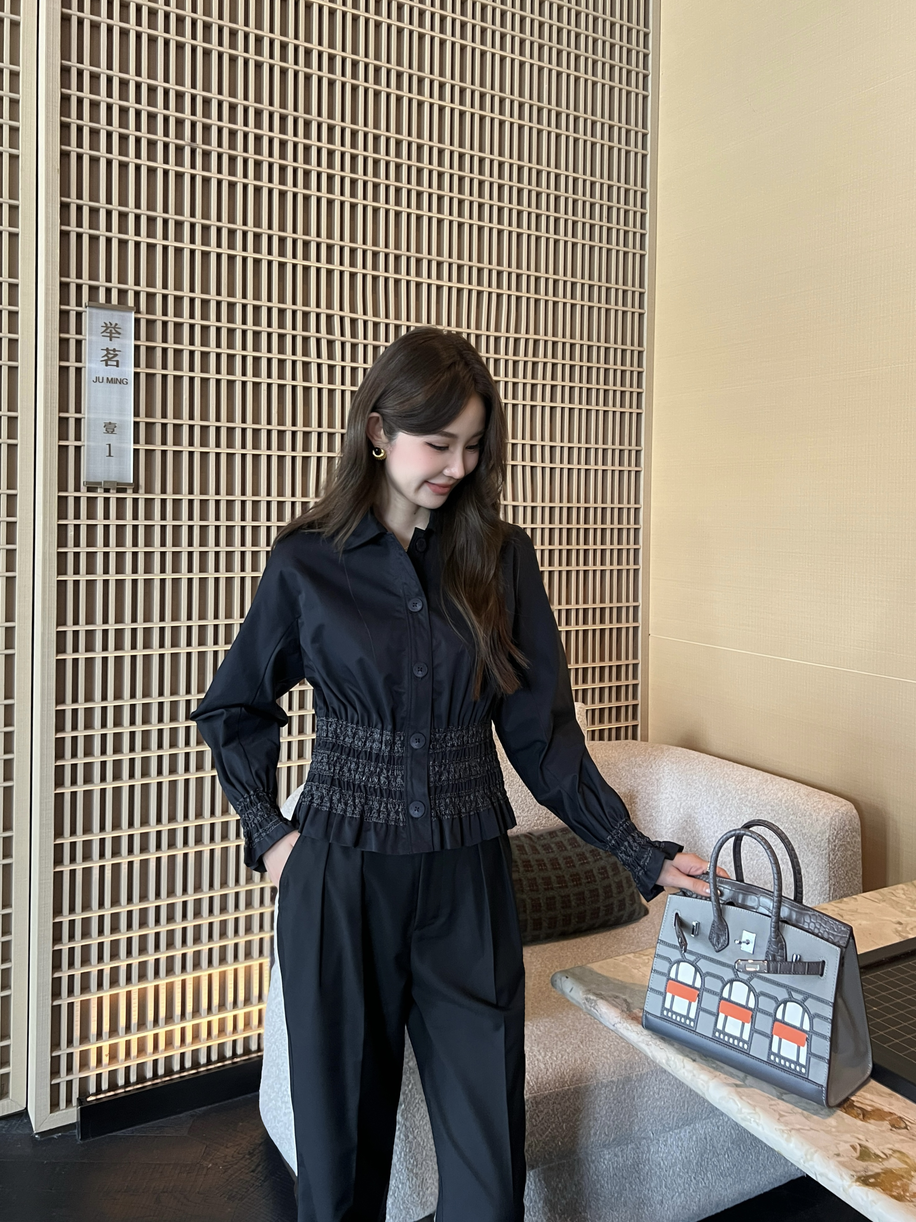 Her 26ss  puff sleeve shirts