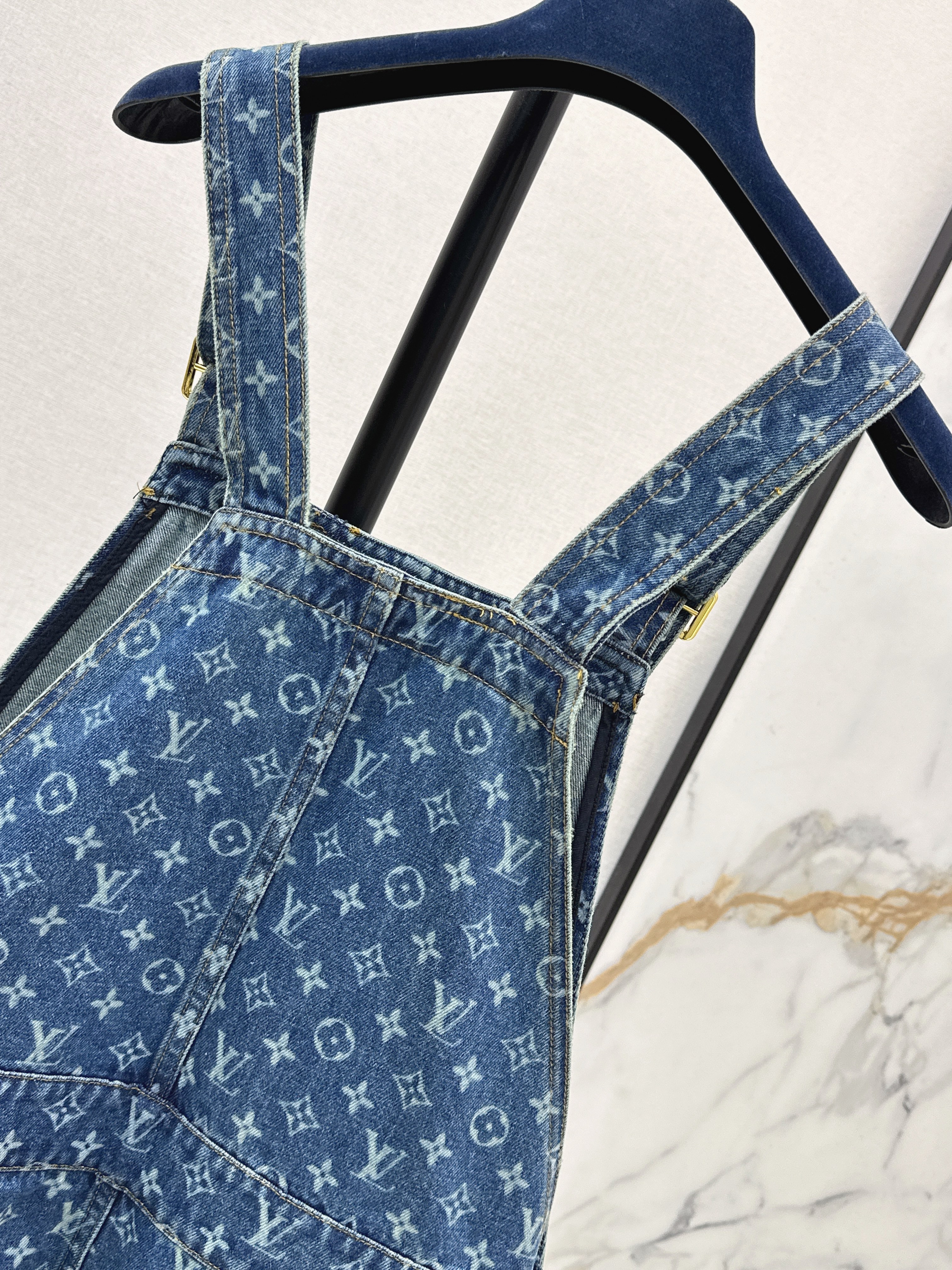 Loui 26ss denim overalls