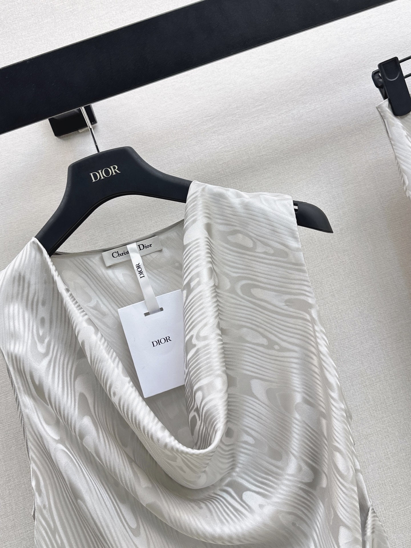 CD 26ss jacquard silk top