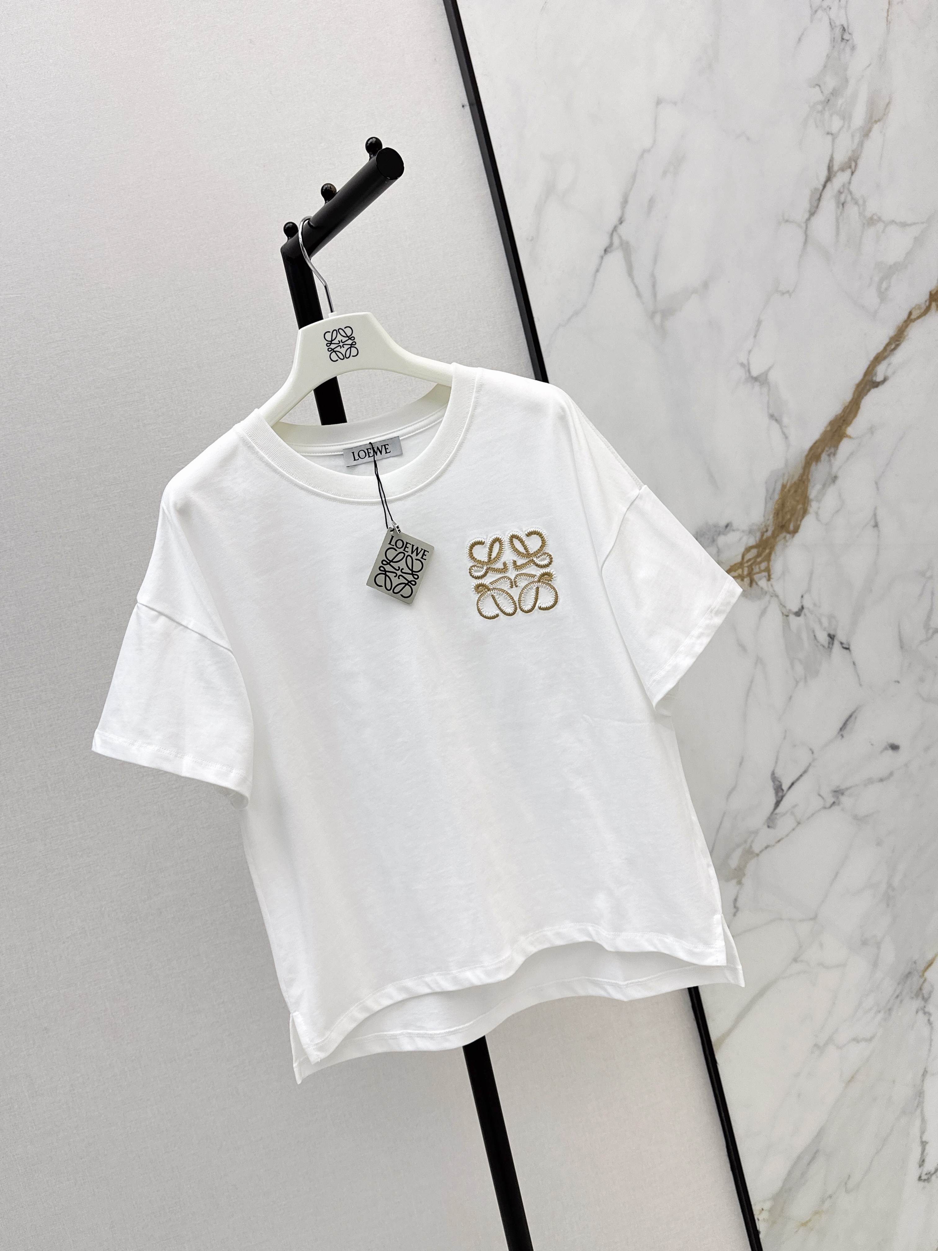 Loe 26ss embroidery t-shirt