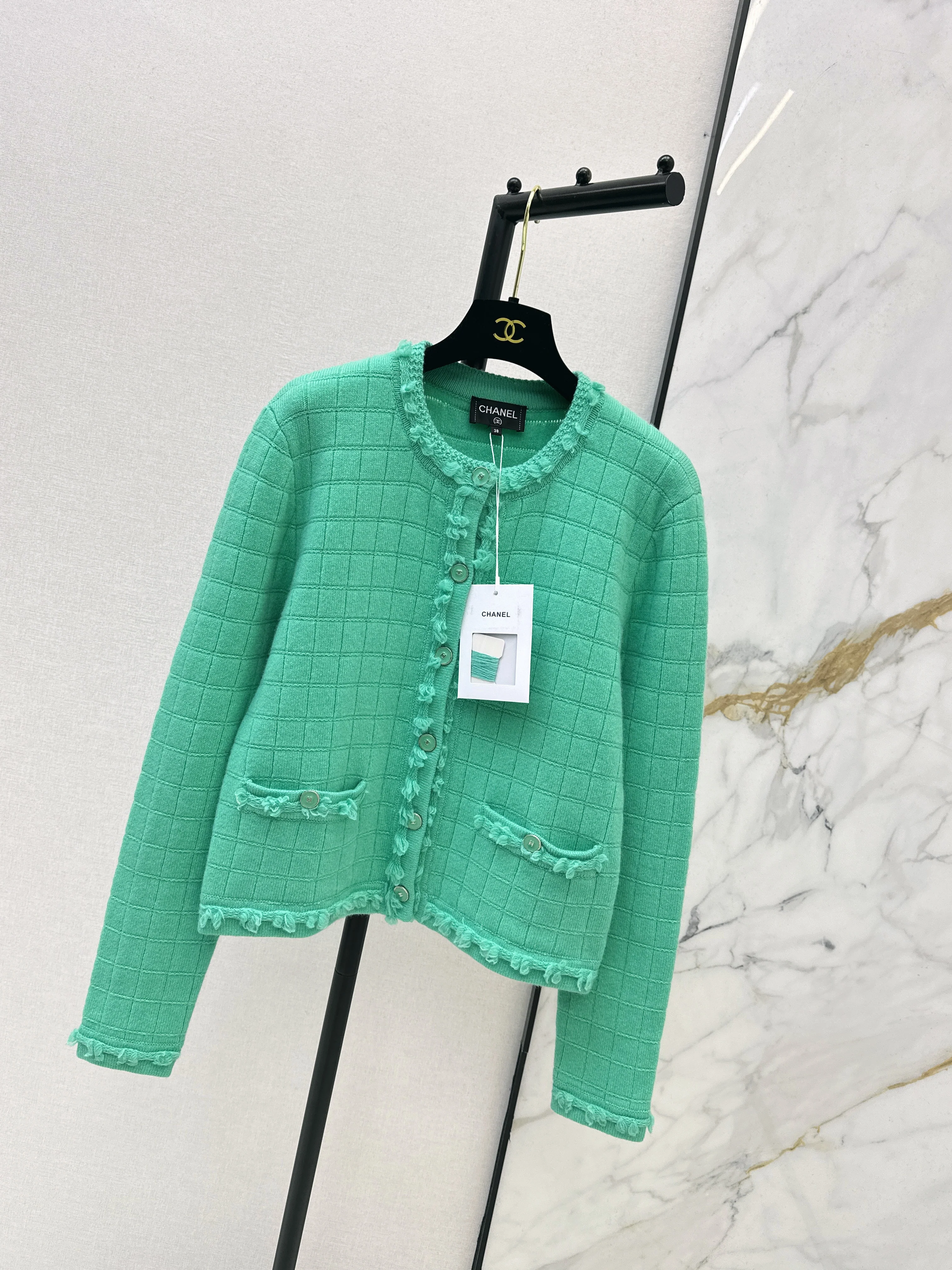 Chan 26ss knitted cardigan