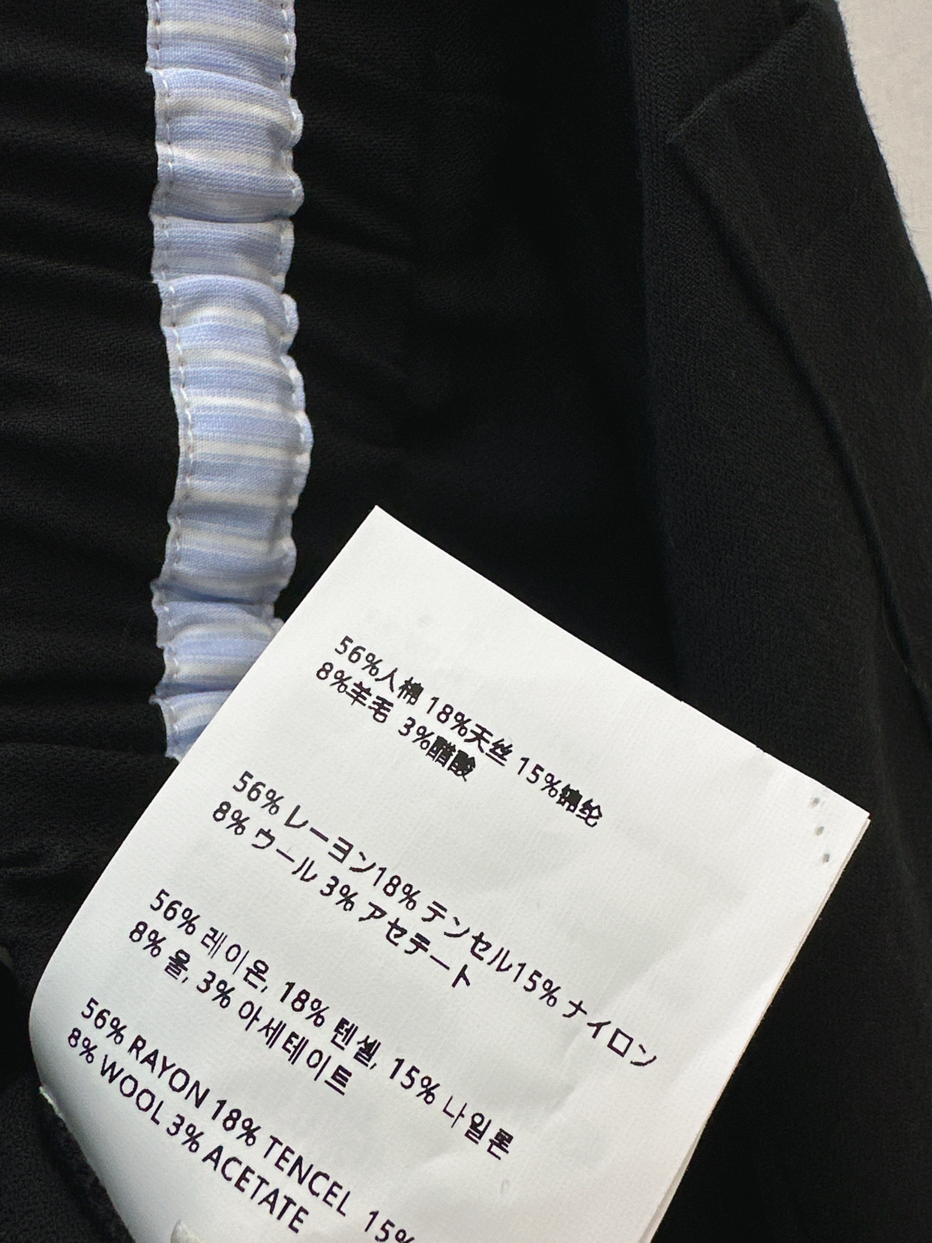 Miu 26ss straight-leg pants