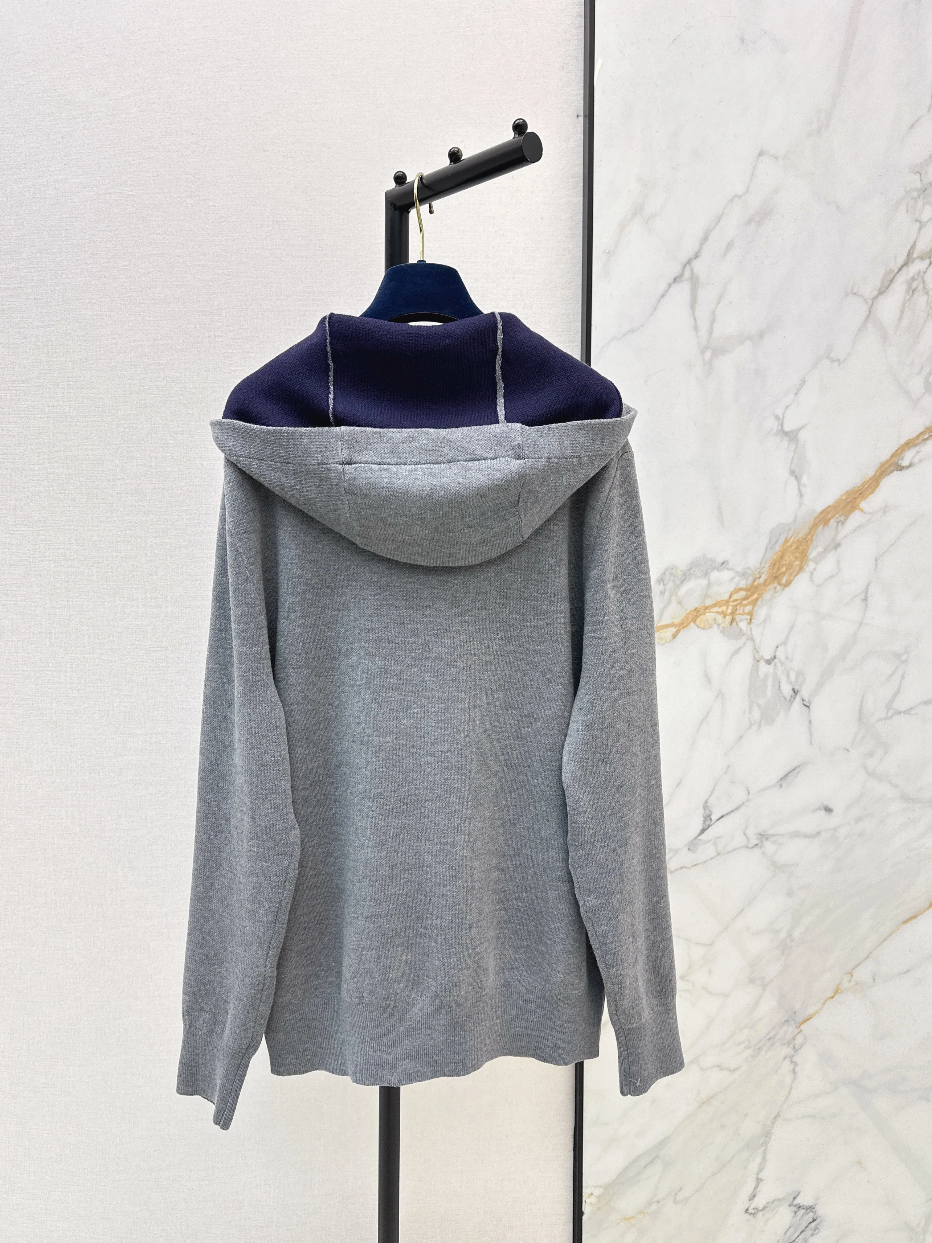 Louis 26ss hooded casual sweater