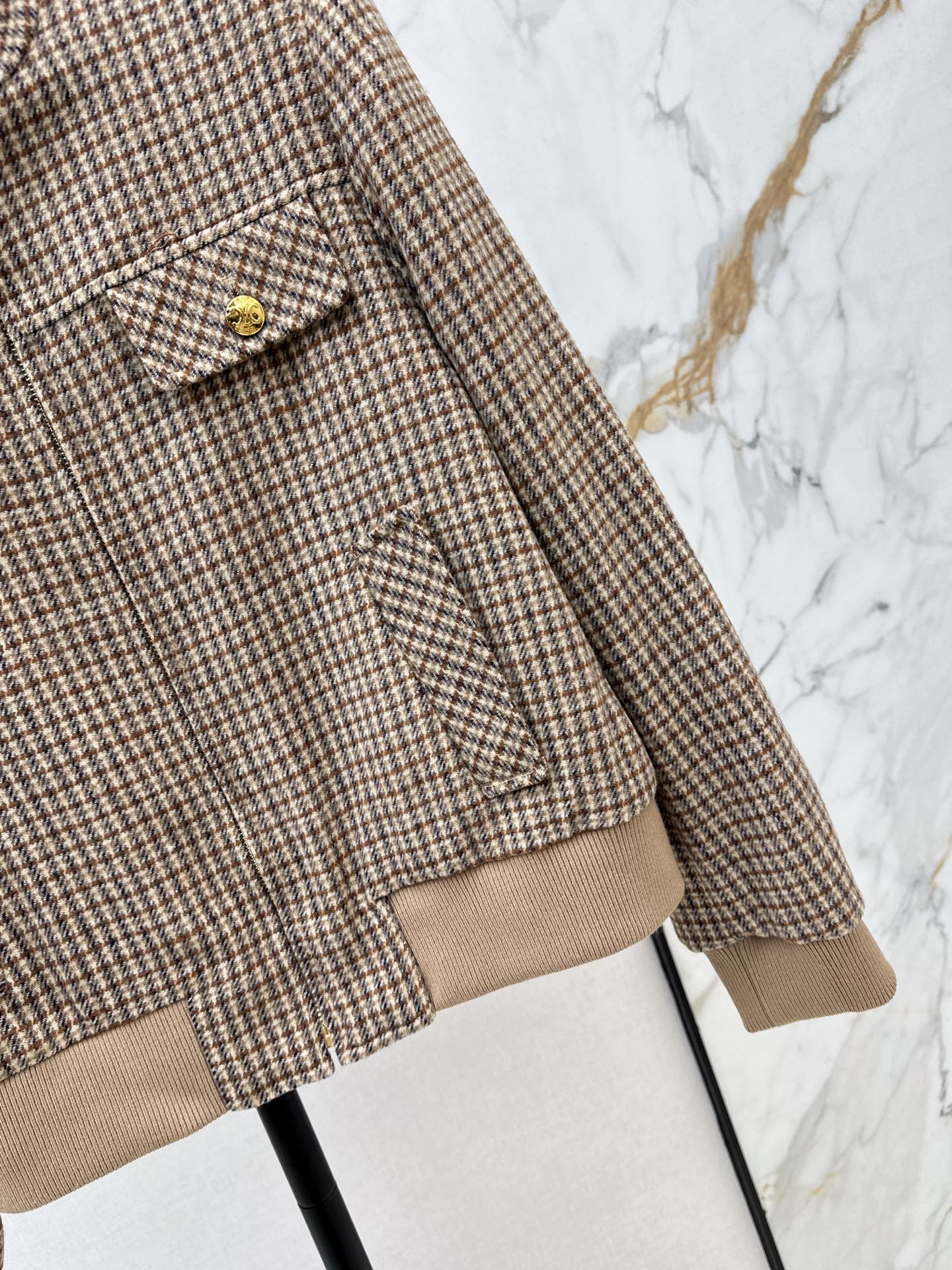 Celi 25fw houndstooth jacket