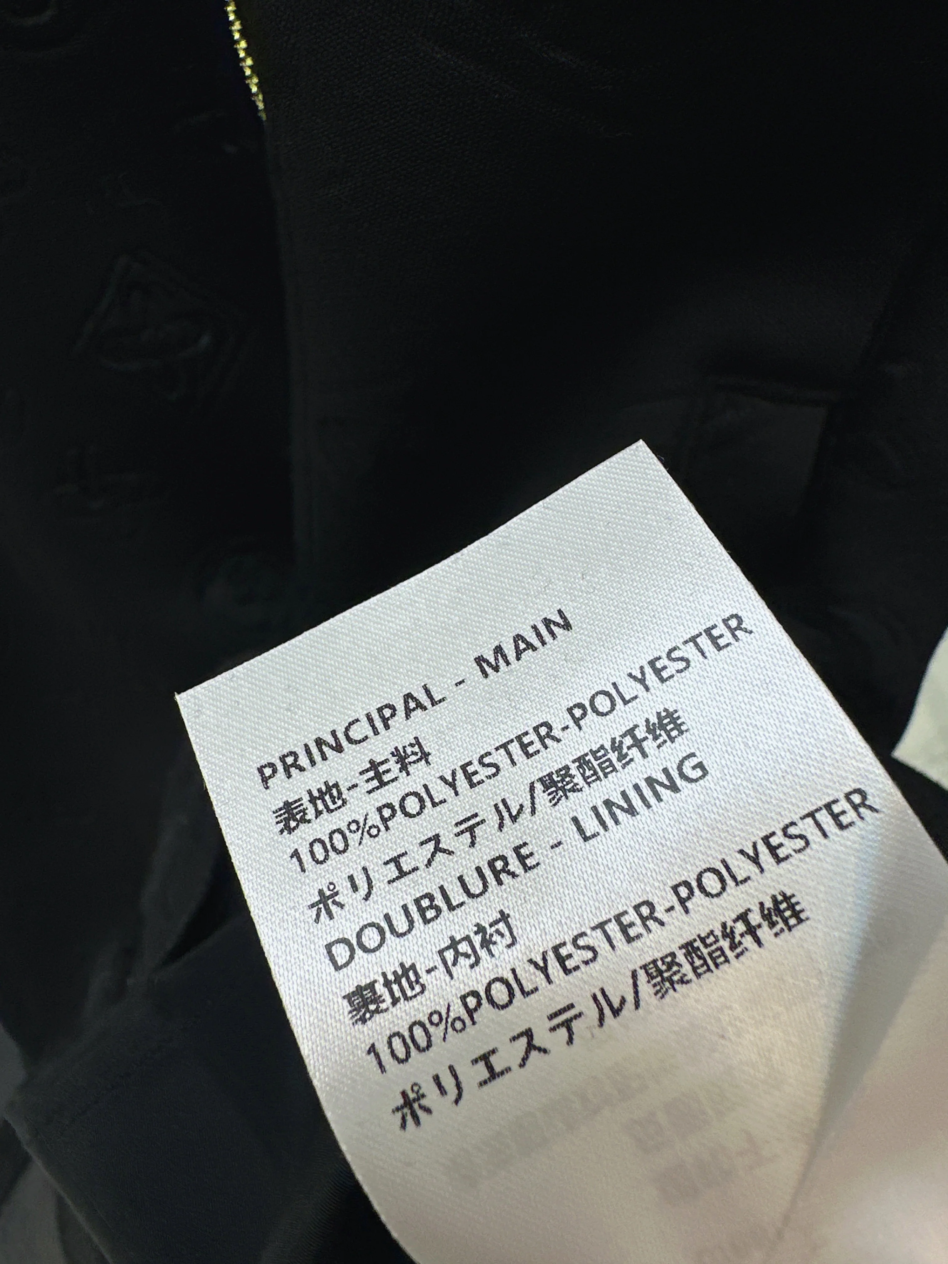 Louis 26ss hooded zip-up sweatshirt dress