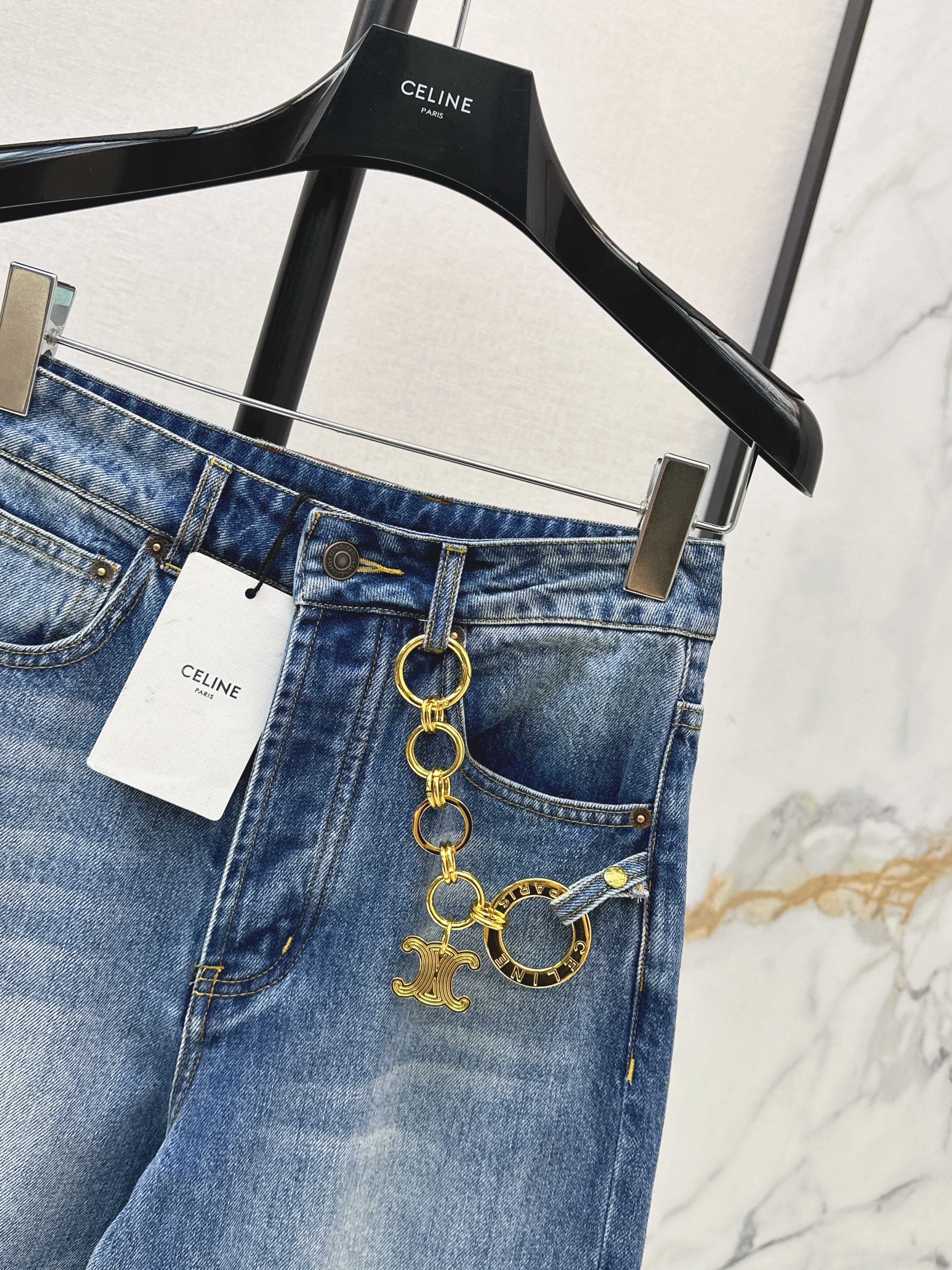 Celi 26ss straight leg jeans