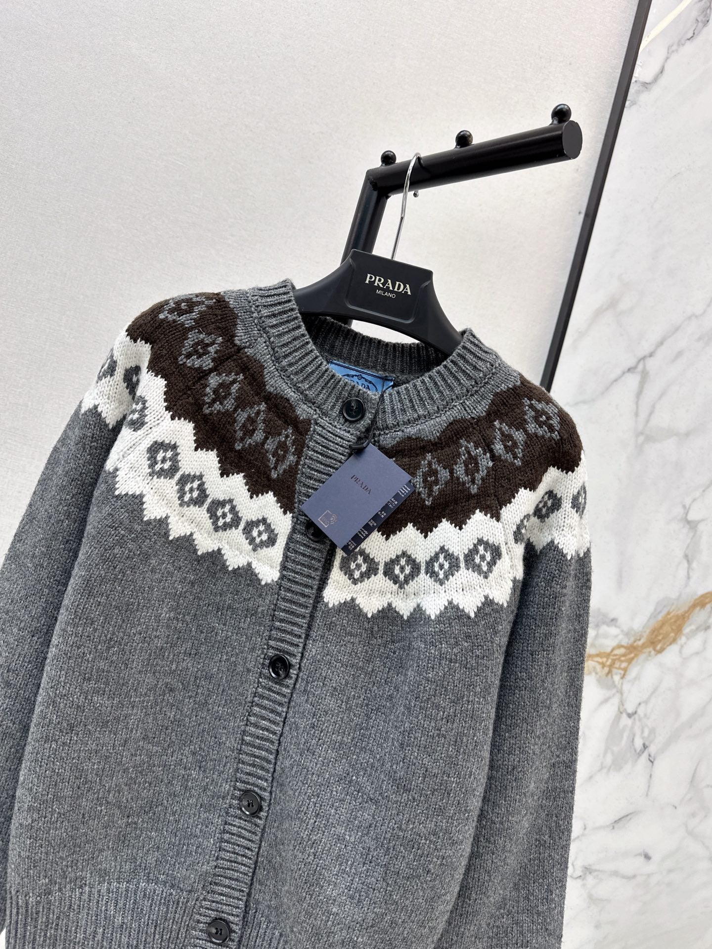 Pra 25fw knit cardigan