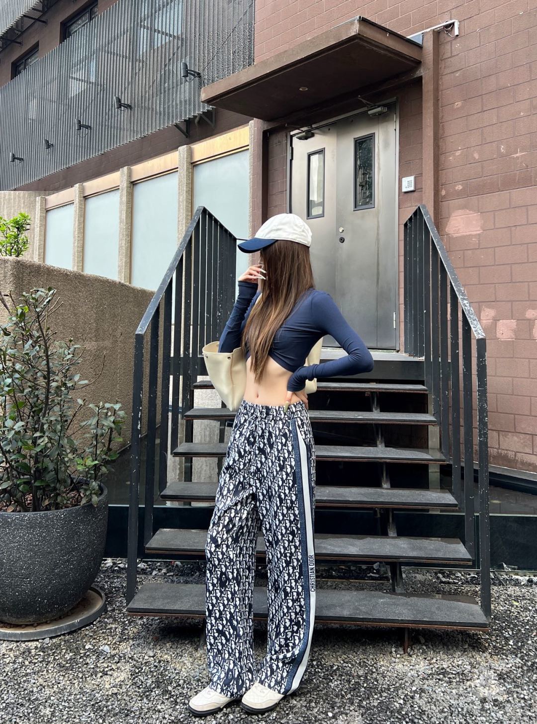 CD 26ss print drtawstring pants