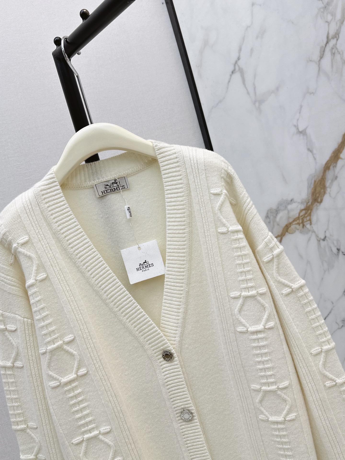 Her 26ss cashmere cardigan jacket