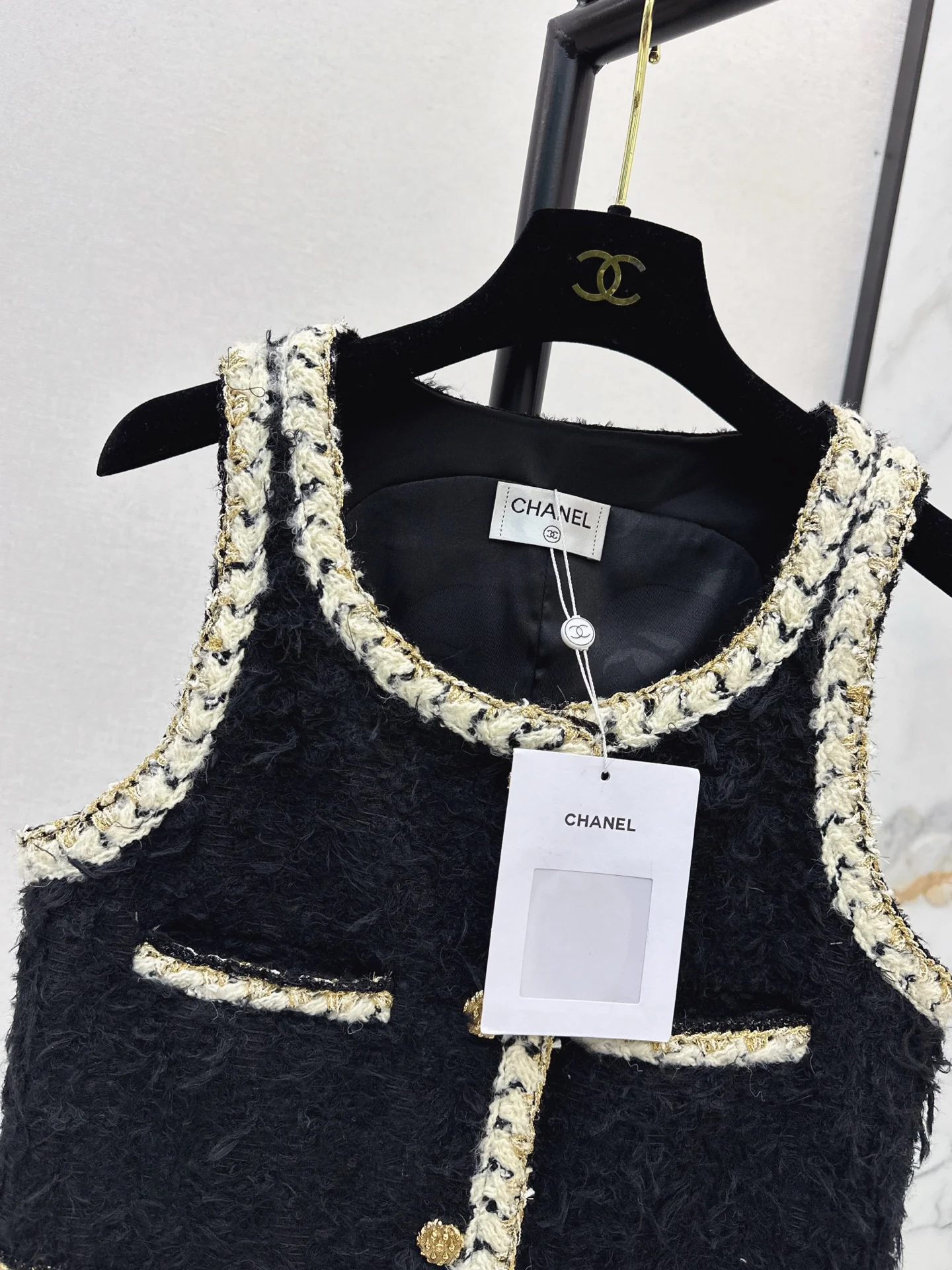 Chan 26ss woven dress