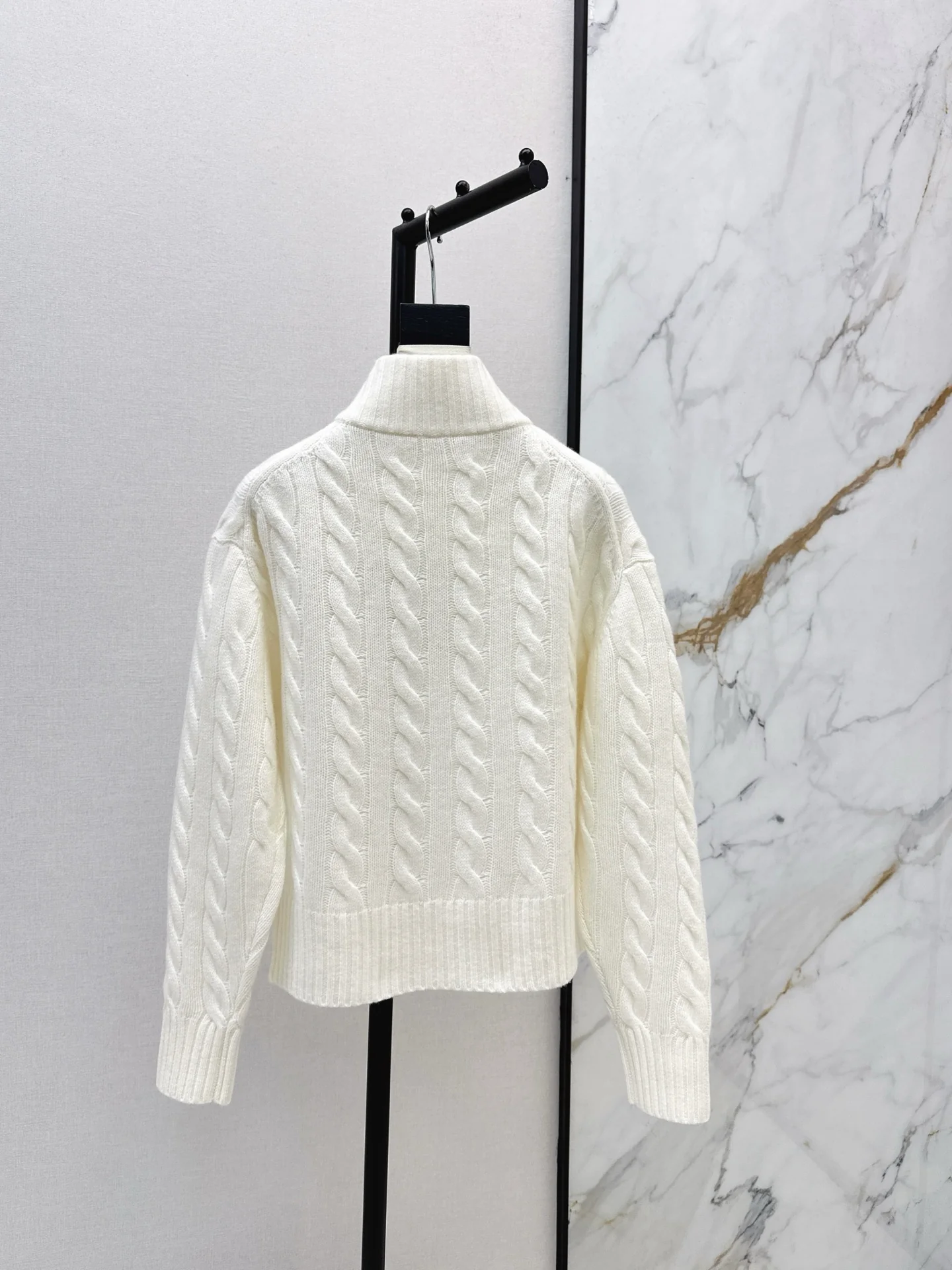 Ralp 25fw cable knit sweater