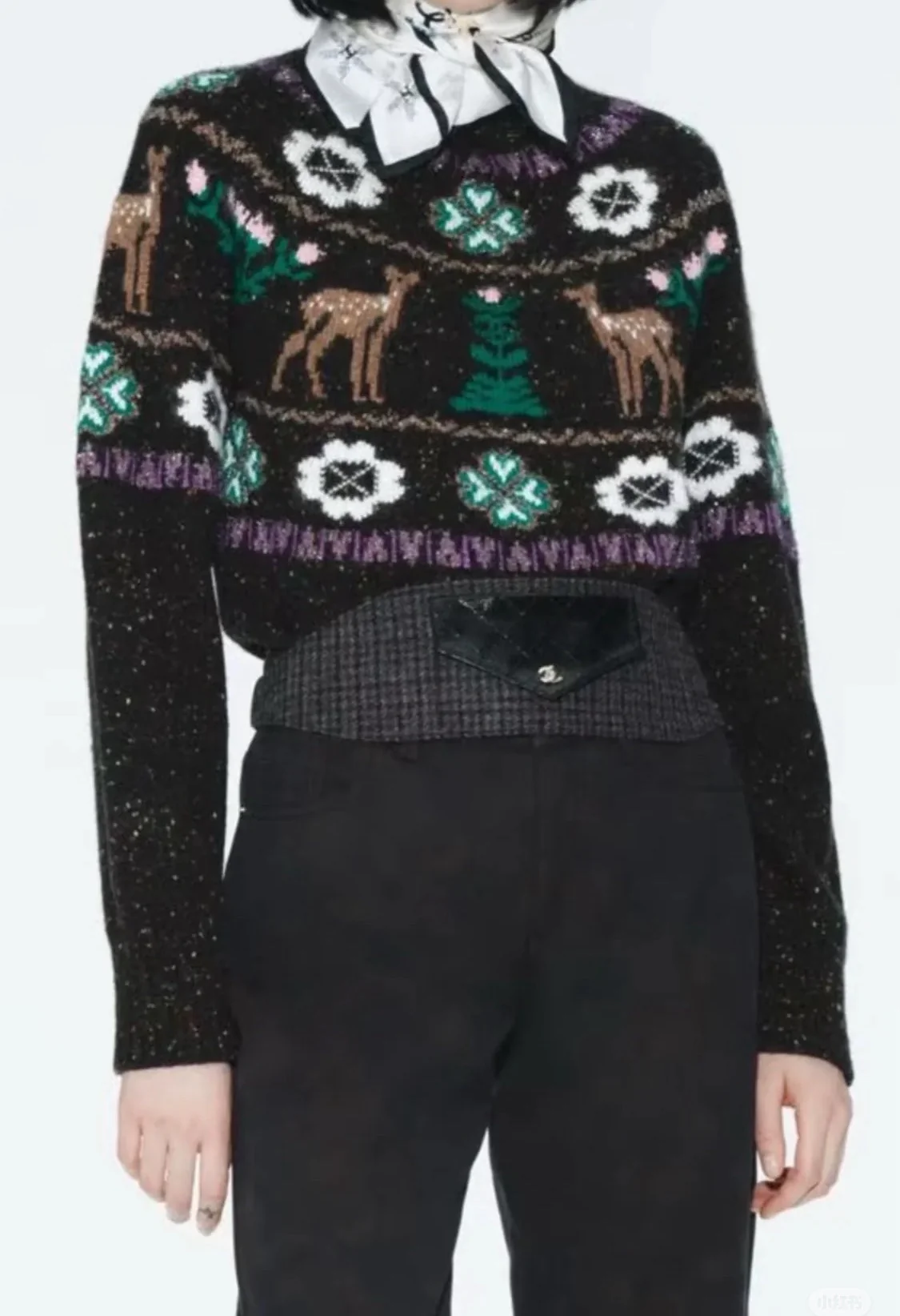 Chan 25fw christmas sweater
