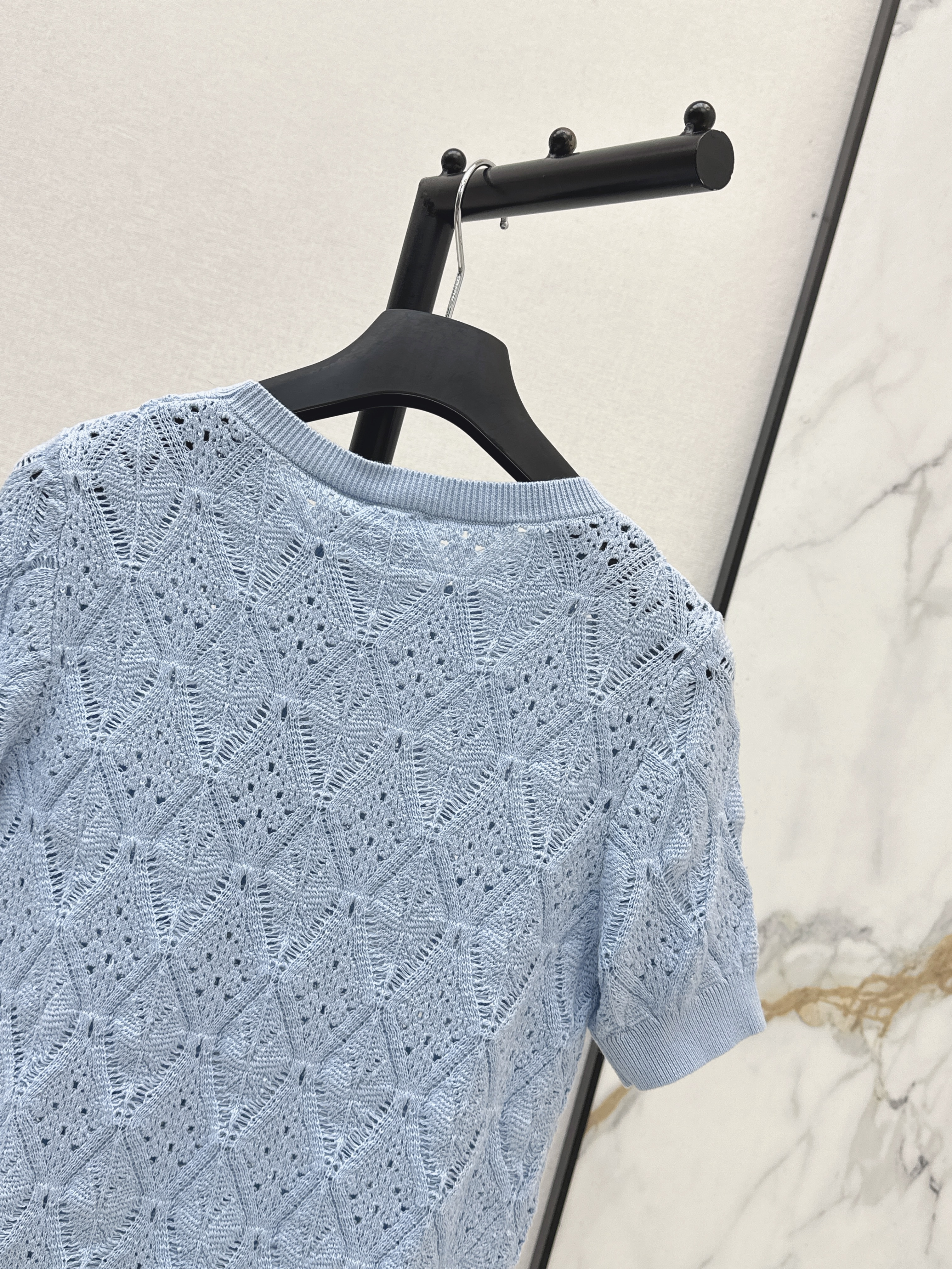 CD 26ss bow hollow knitwear