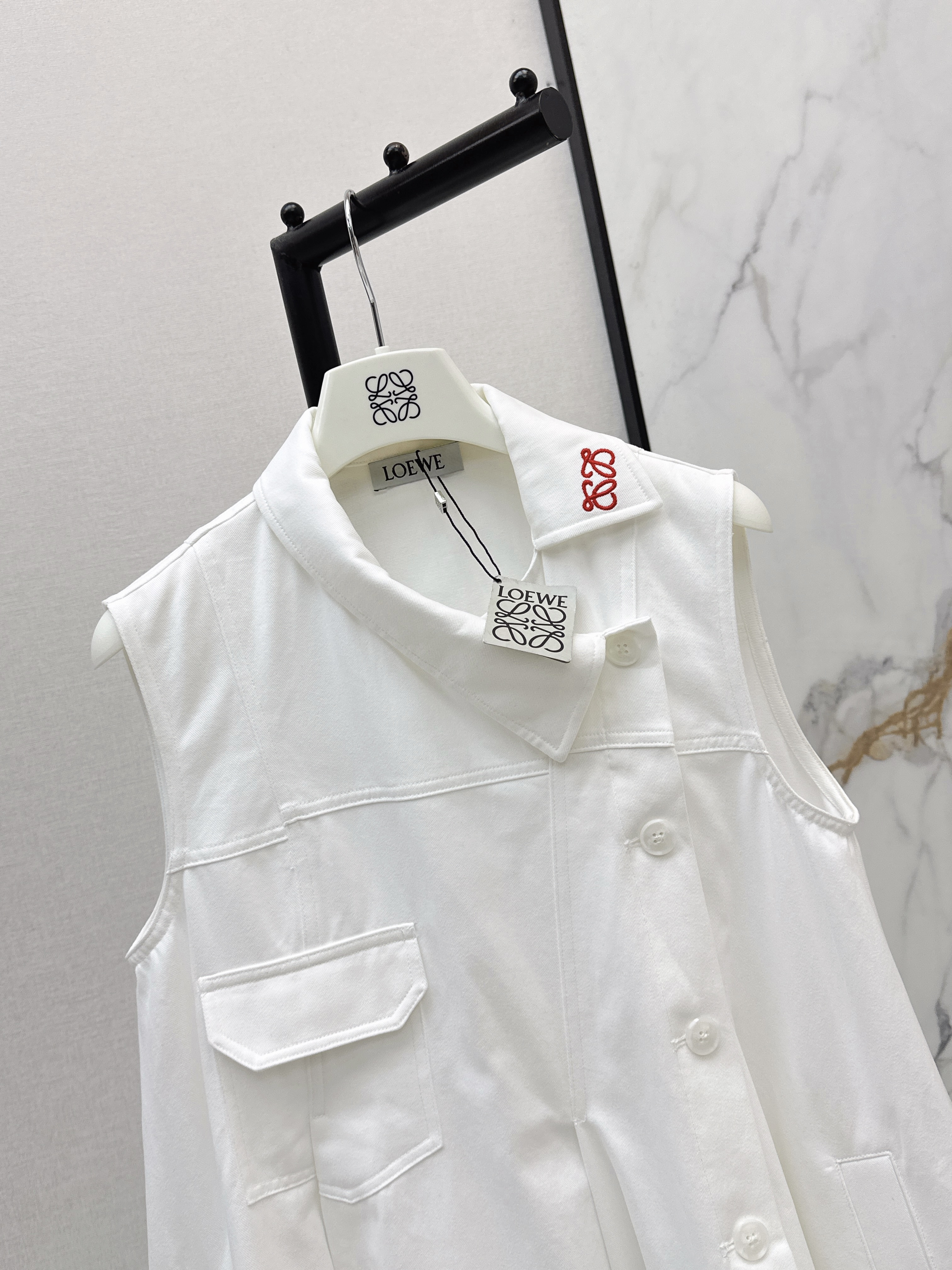 Loe 26ss embroidery dress