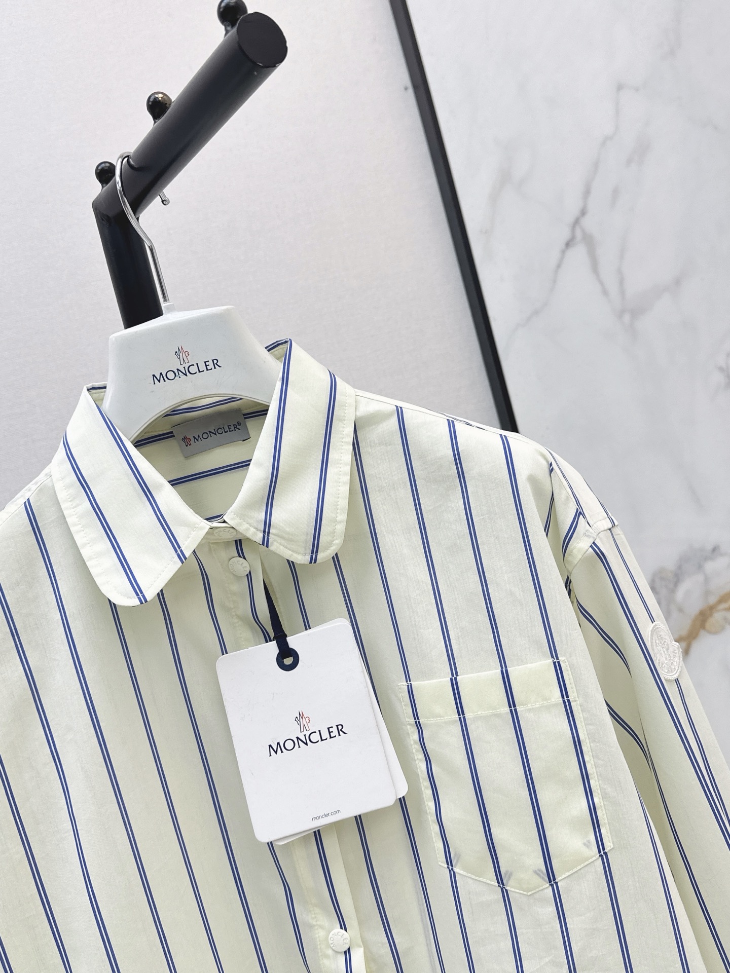 Monc 26ss stripe shirt