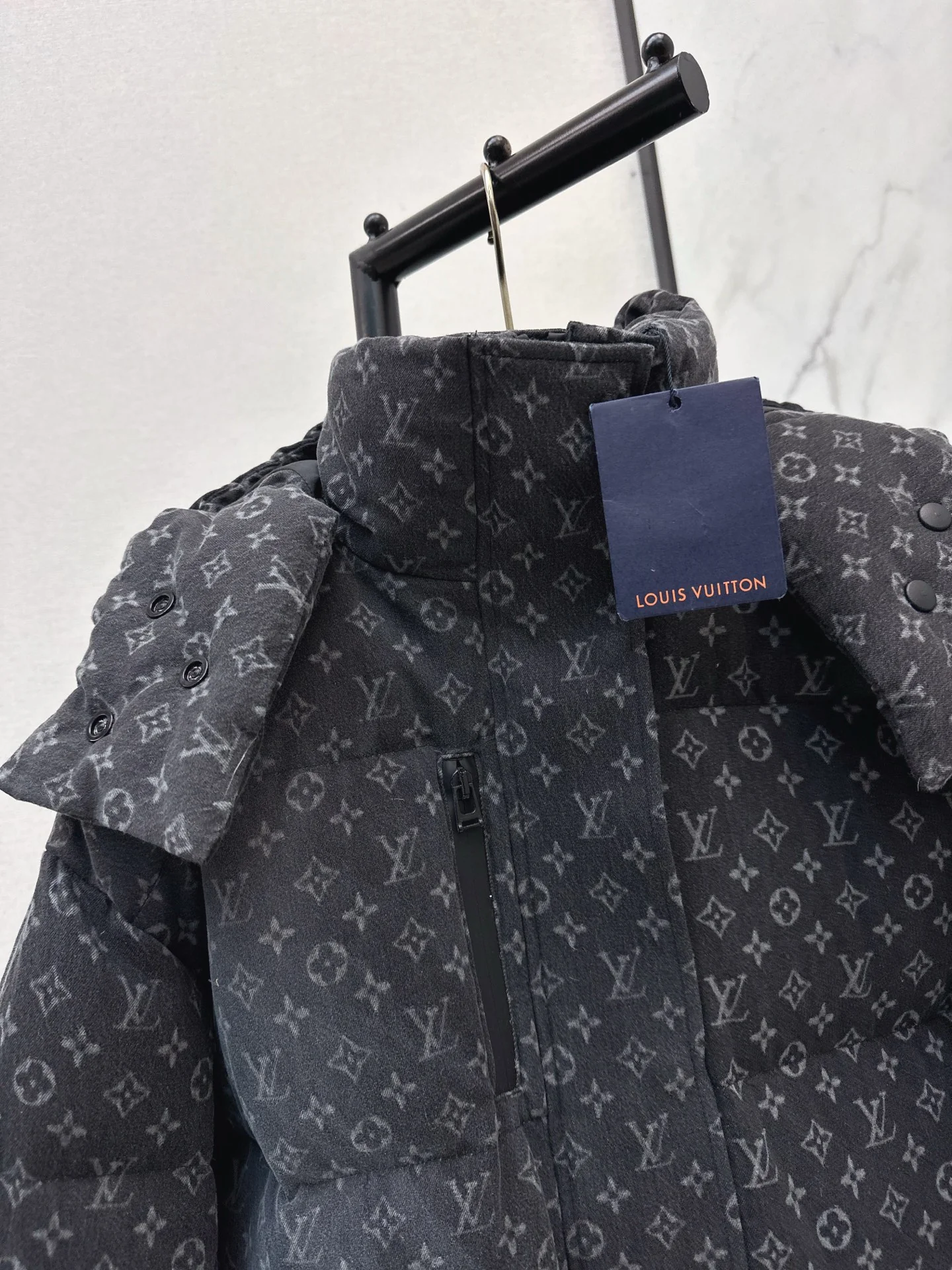 Louis 25fw denim down jacket