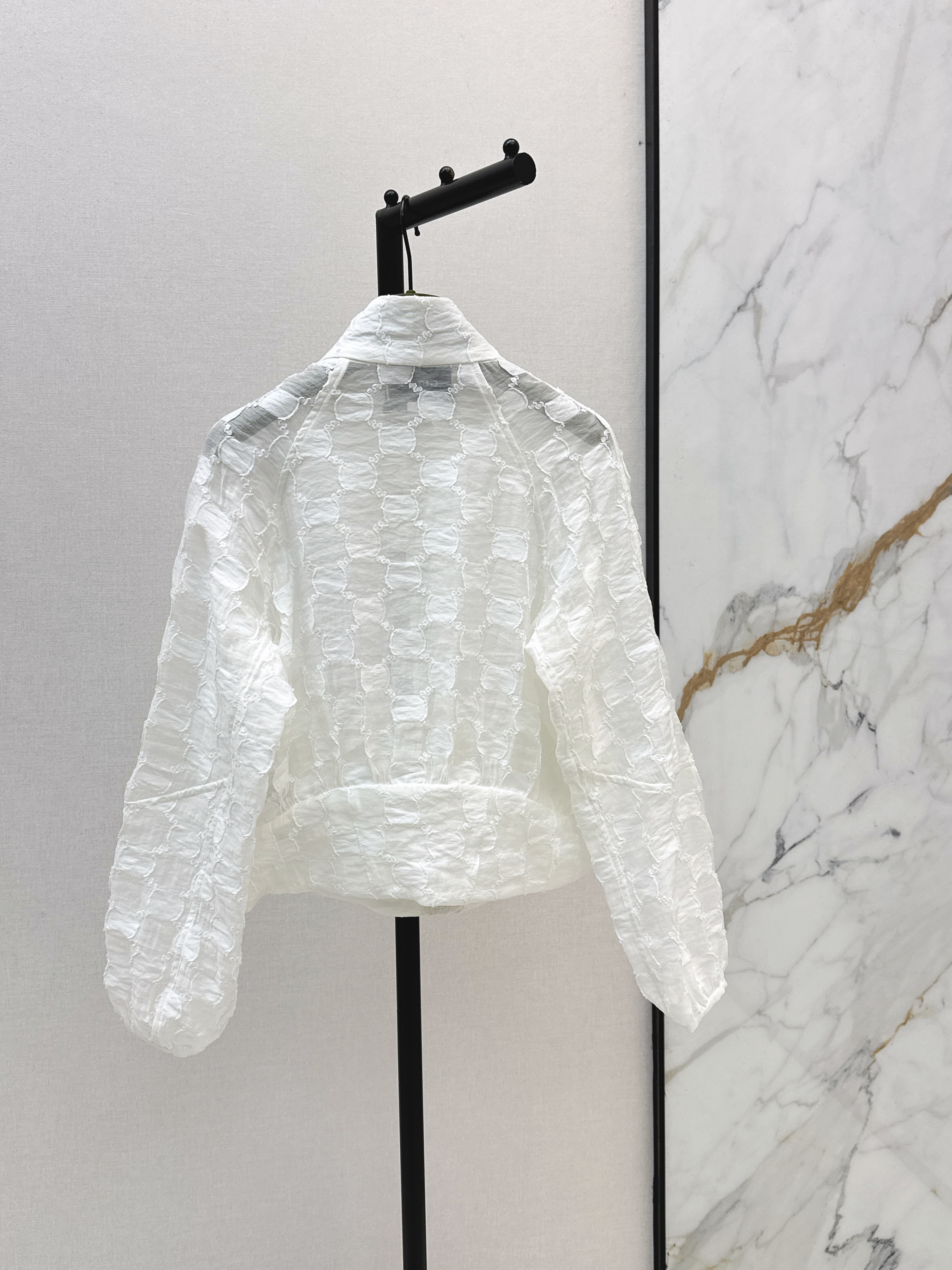 Guc 26SS Monogram Print Cropped Jacket