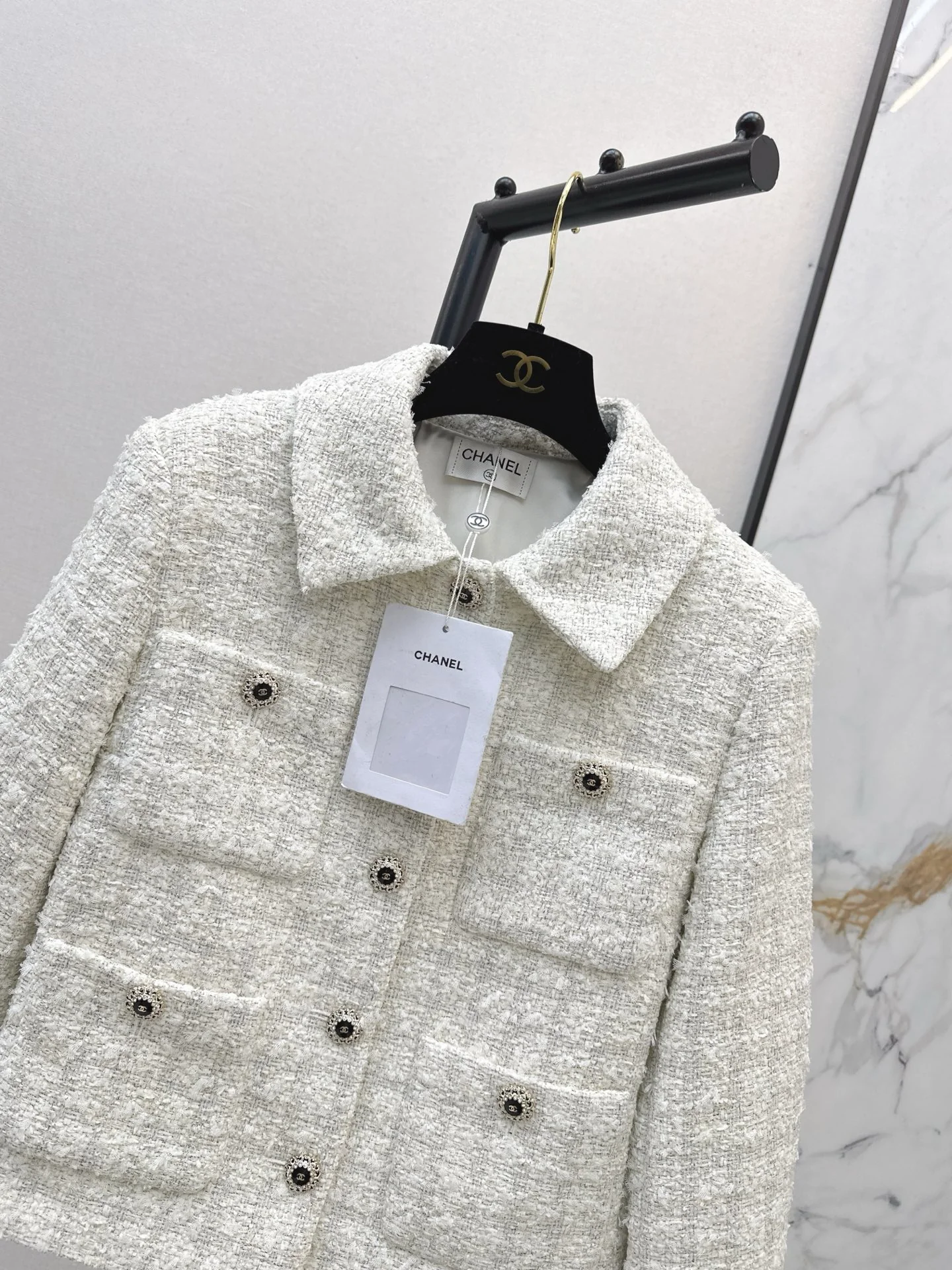 Chan 25fw tweed jacket