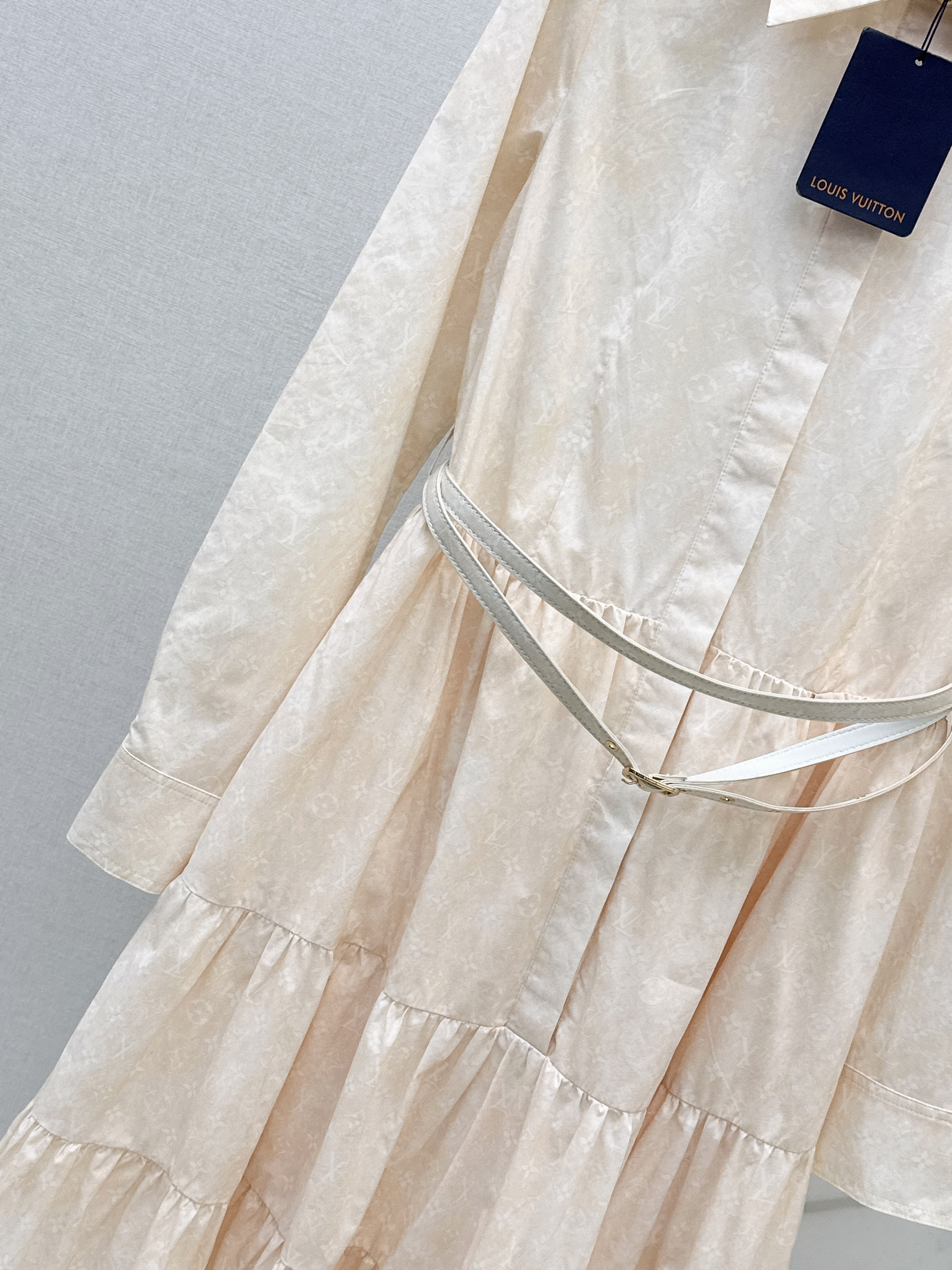 Loui 26ss contract layered dress