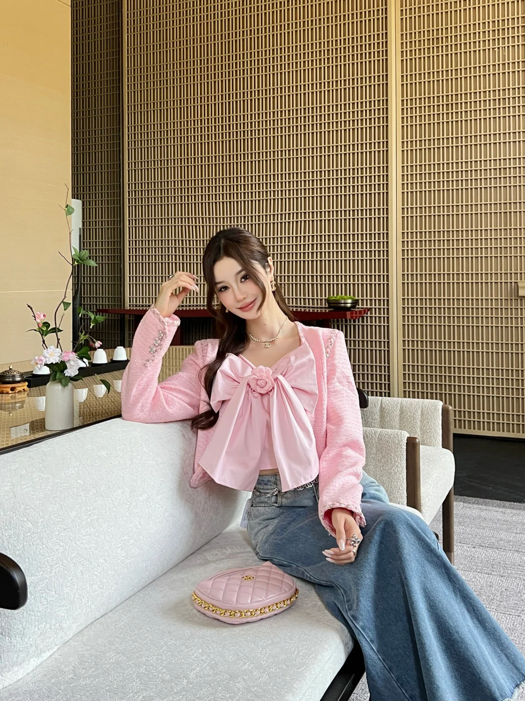 Chan 26ss woven jacket