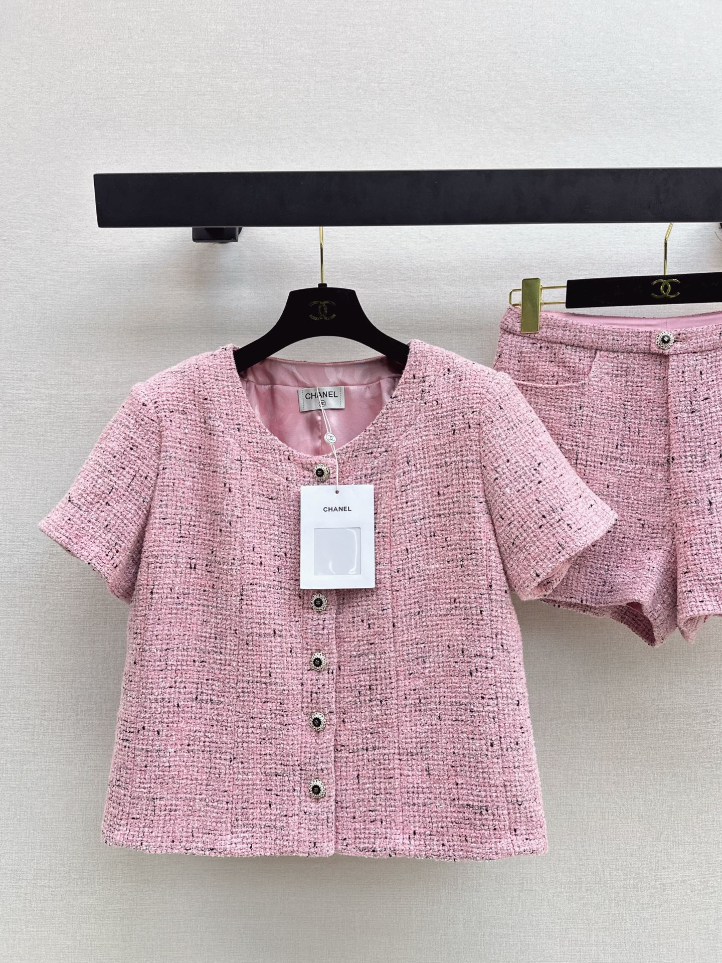 Chan 26ss woven suit