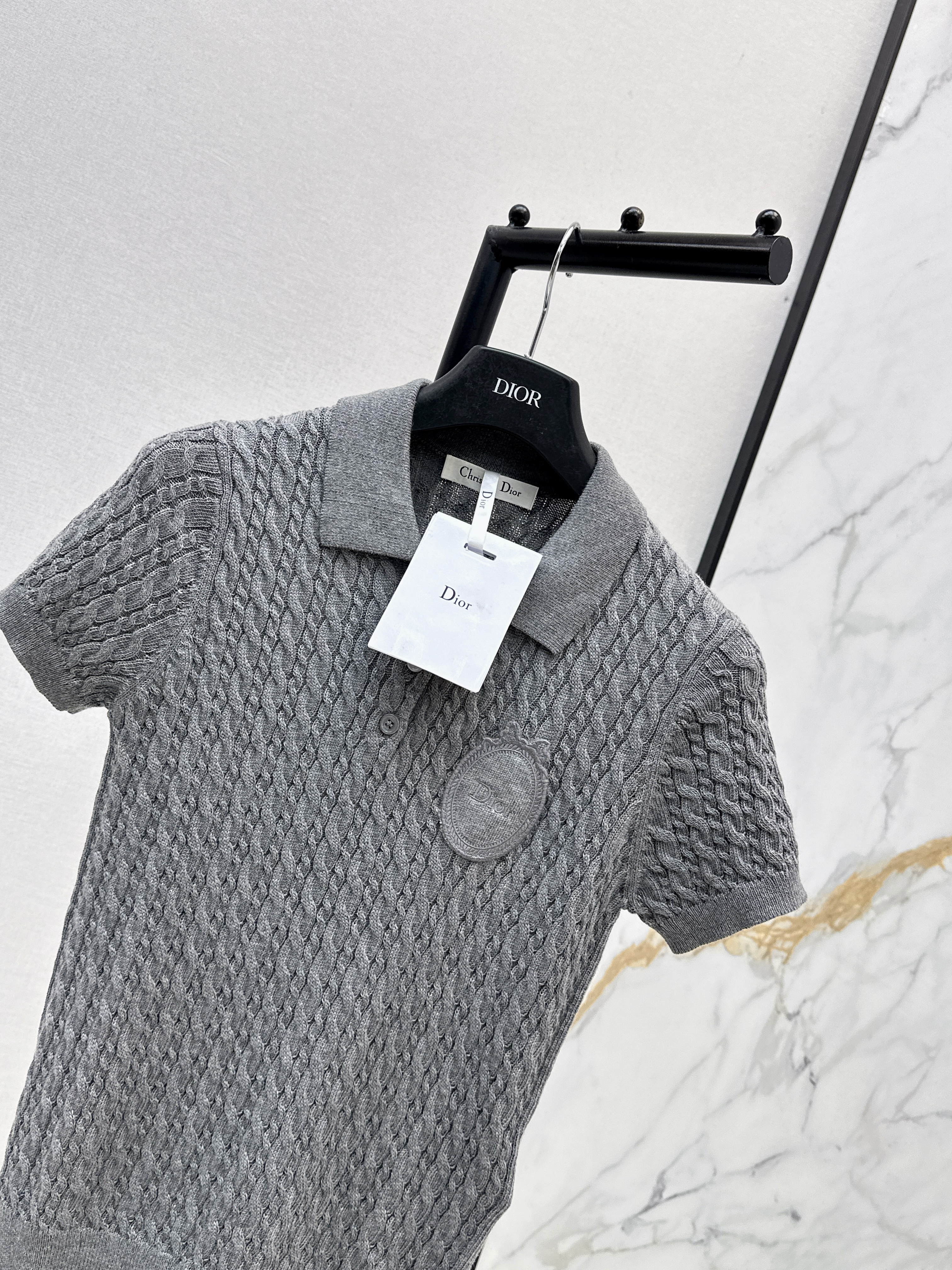 CD 26ss polo knit sweater